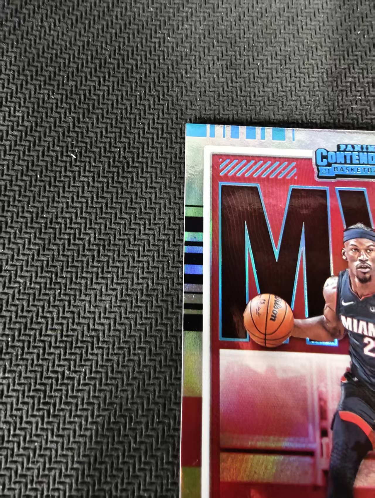 【可合并,不累计】2021-22 Panini Contenders Jimmy Butler 球票 热火 吉米 巴特勒 MVP 特卡 银折 瑕疵如图
