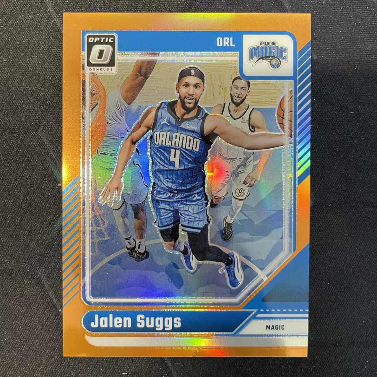 2024-25 Panini Donruss Jalen Suggs 【阿福代卖】杰伦 萨格斯 魔术 杜蕾斯op 橙折 175编 收藏必备(行行行A)