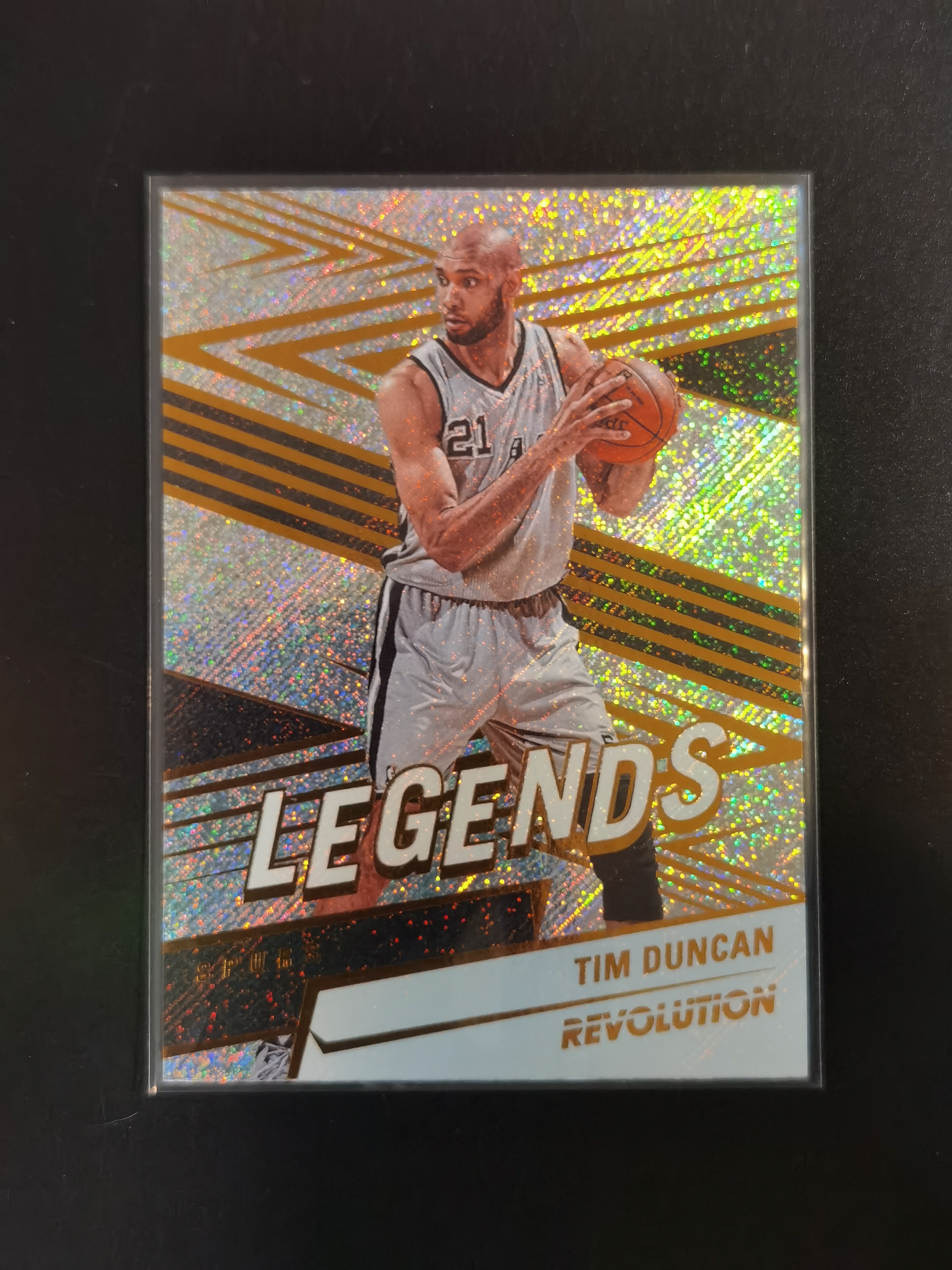 2024-25 Panini Revolution Tim Duncan 革命系列 LEGENDS特卡 蒂姆邓肯 石佛 折射 卡品如图 专收必备