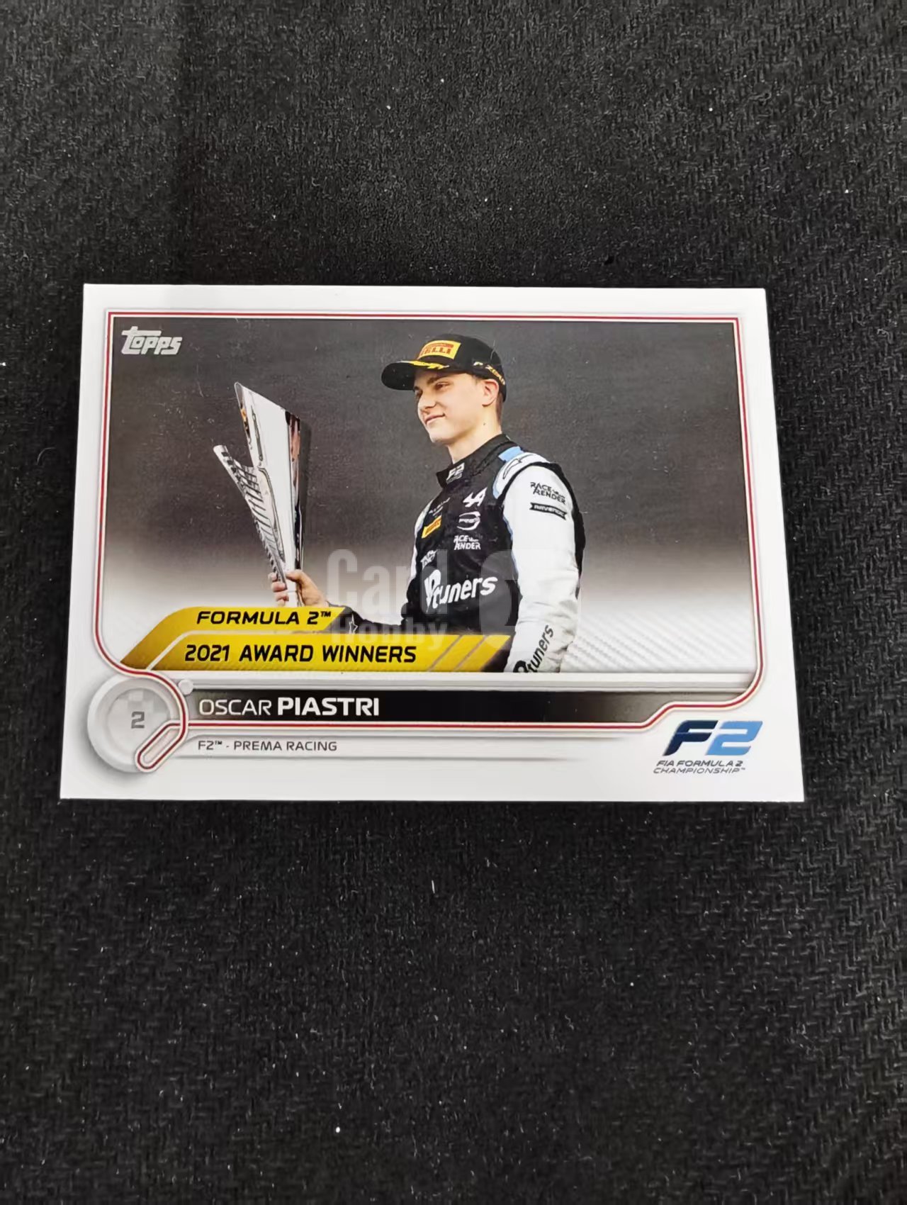 2022 Topps Chrome F1 Oscar Piastri 皮亚斯特里 F2 划痕 边角瑕疵@199