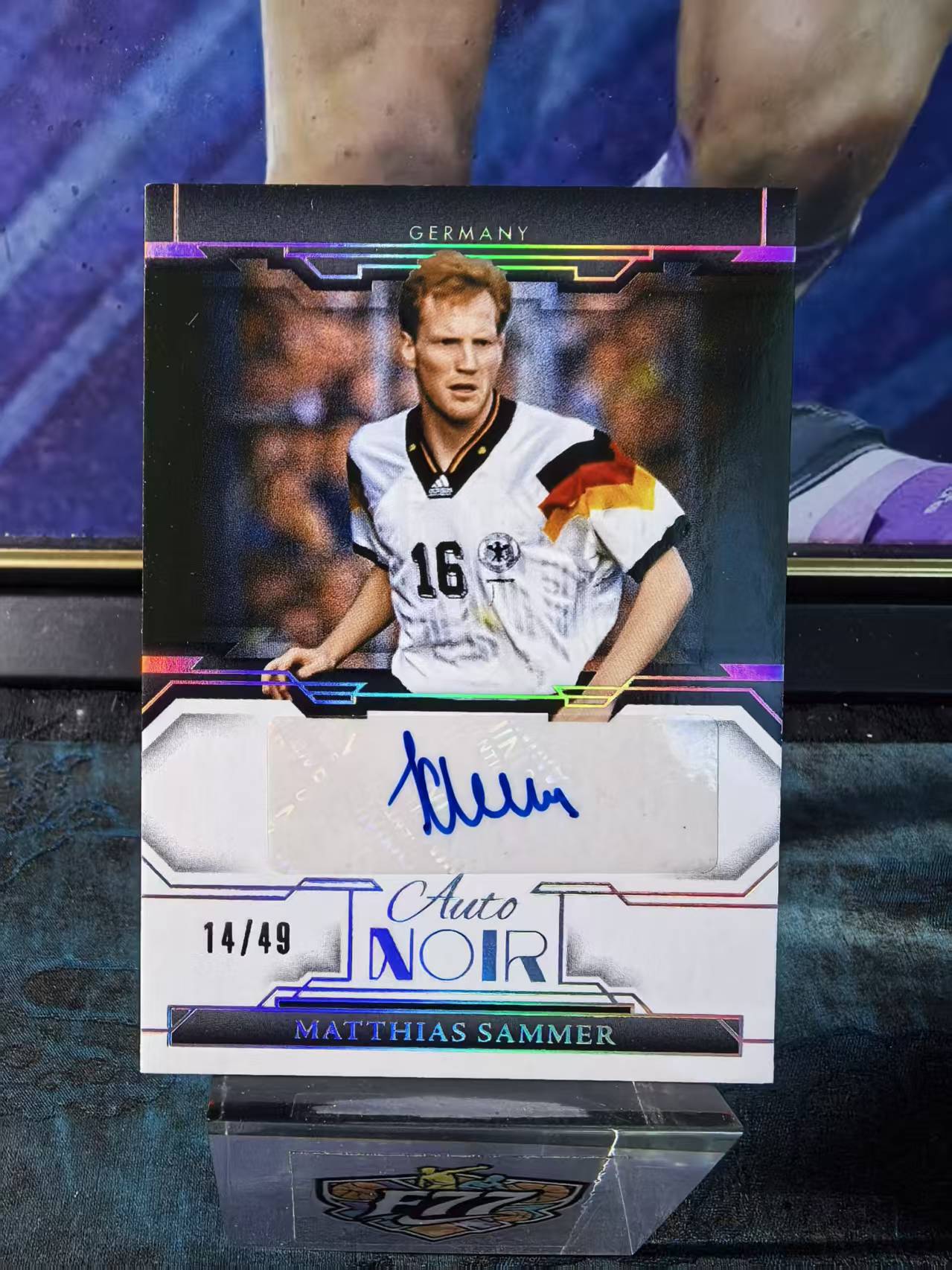 2024-25 Panini Noir MATTHIAS SAMMER 足球 noir 萨默尔 /49编 签字 noir签 德国 收藏必备