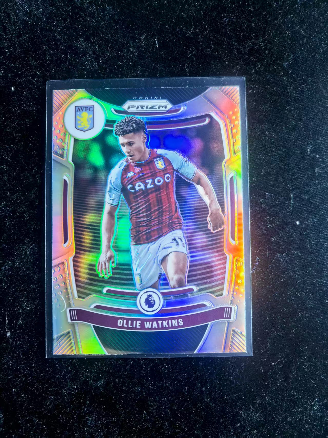 2021 Panini Prizm Ollie Watkins 帕尼尼 pz 英超 阿斯顿维拉 瓦特金斯 正银折base 凑套专用 不保卡品 介意勿拍(A2)