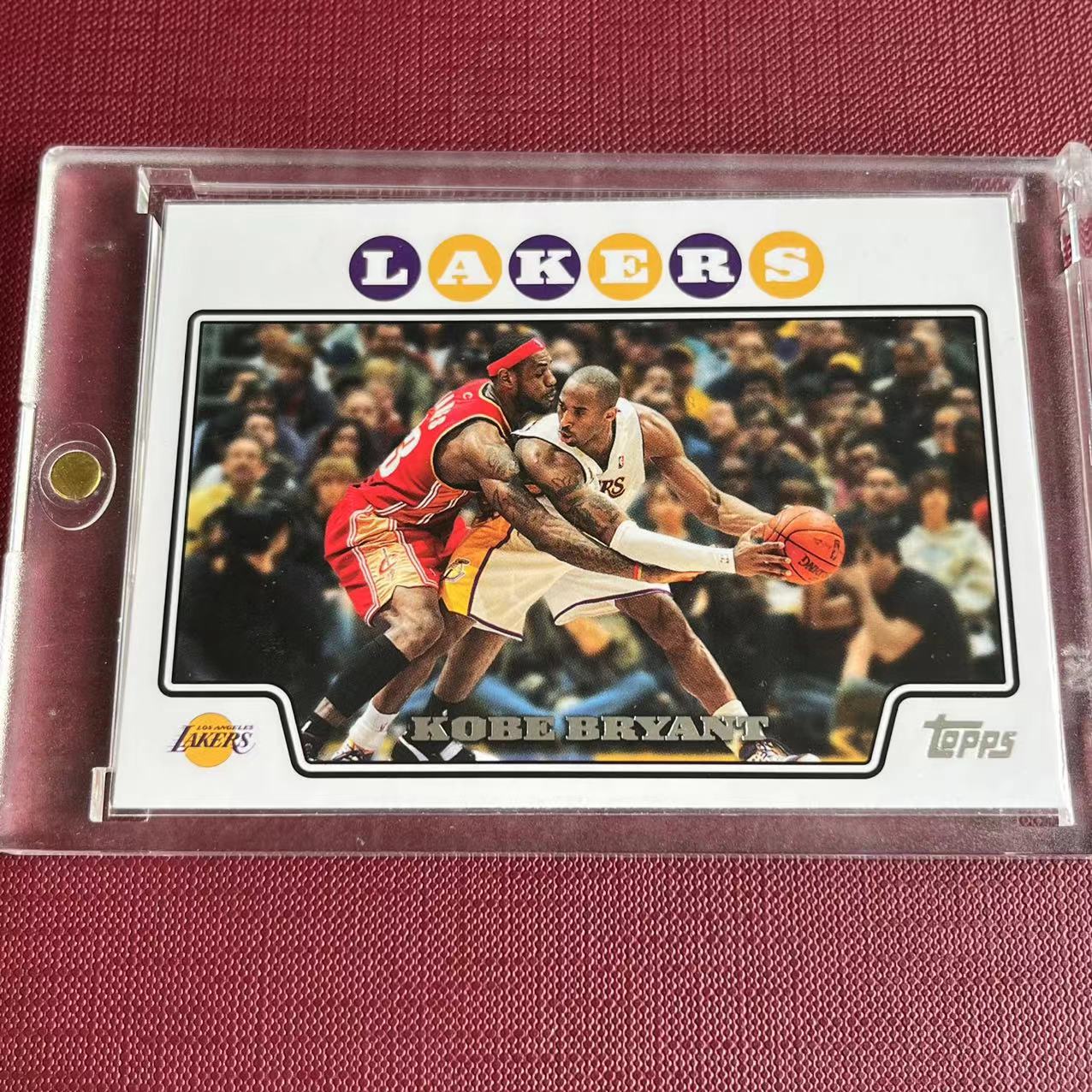 2003-04 Panini topps LeBron James 科比 布莱恩特 詹姆斯 双人特卡 ebay 超级有价 ebay 曾经千刀 卡品优秀