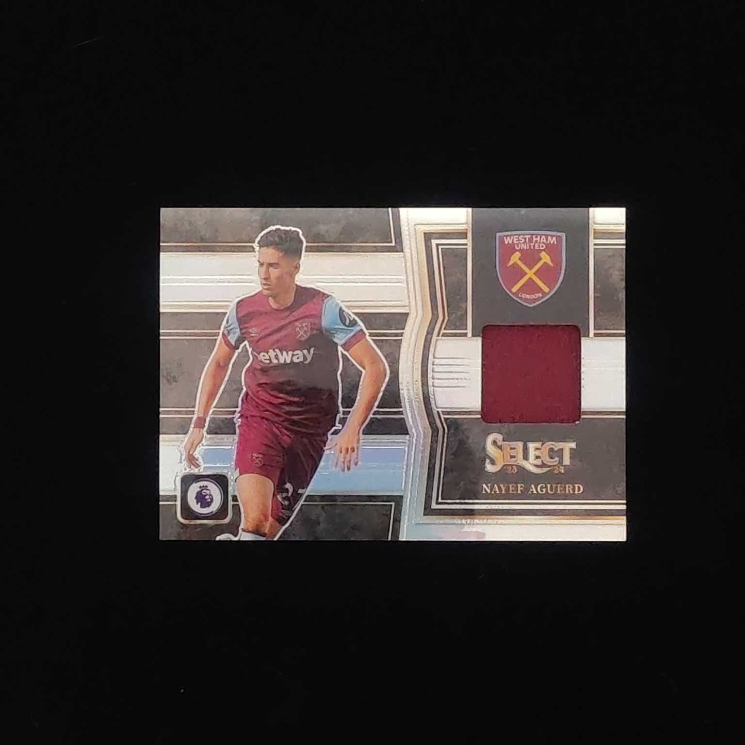 2023-24 Panini Select Tomas Soucek 英超 西汉姆联 托马斯 绍切克 球衣物料切割 卡品如图 收藏必备 【才来-柱】