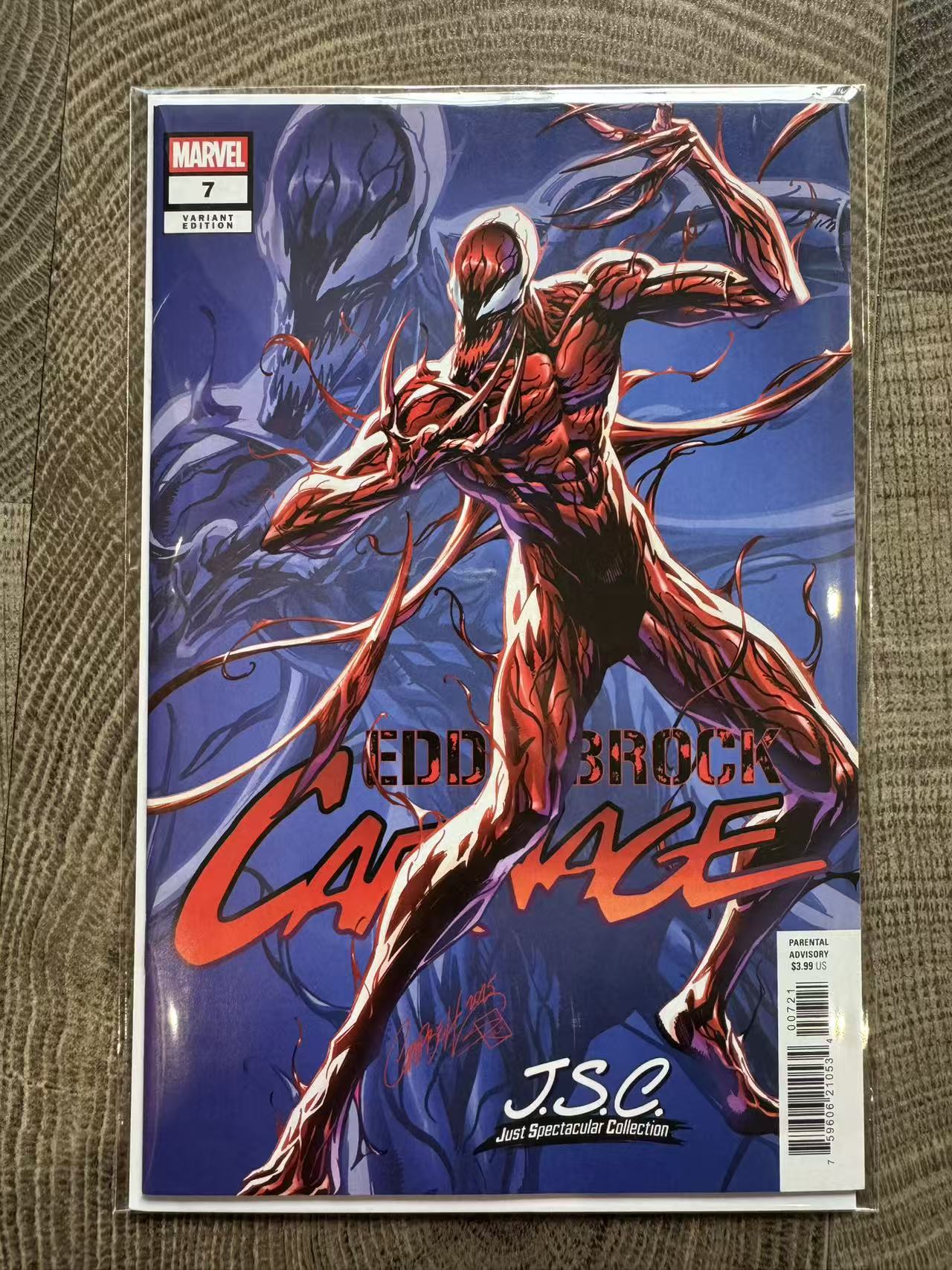 2025 Marvel 美漫 期刊杂志 坎贝尔JSC系列 毒液Carnage 官方漫画 美漫期刊 杂志书刊 变体、贸易、小标 带膜带背板
