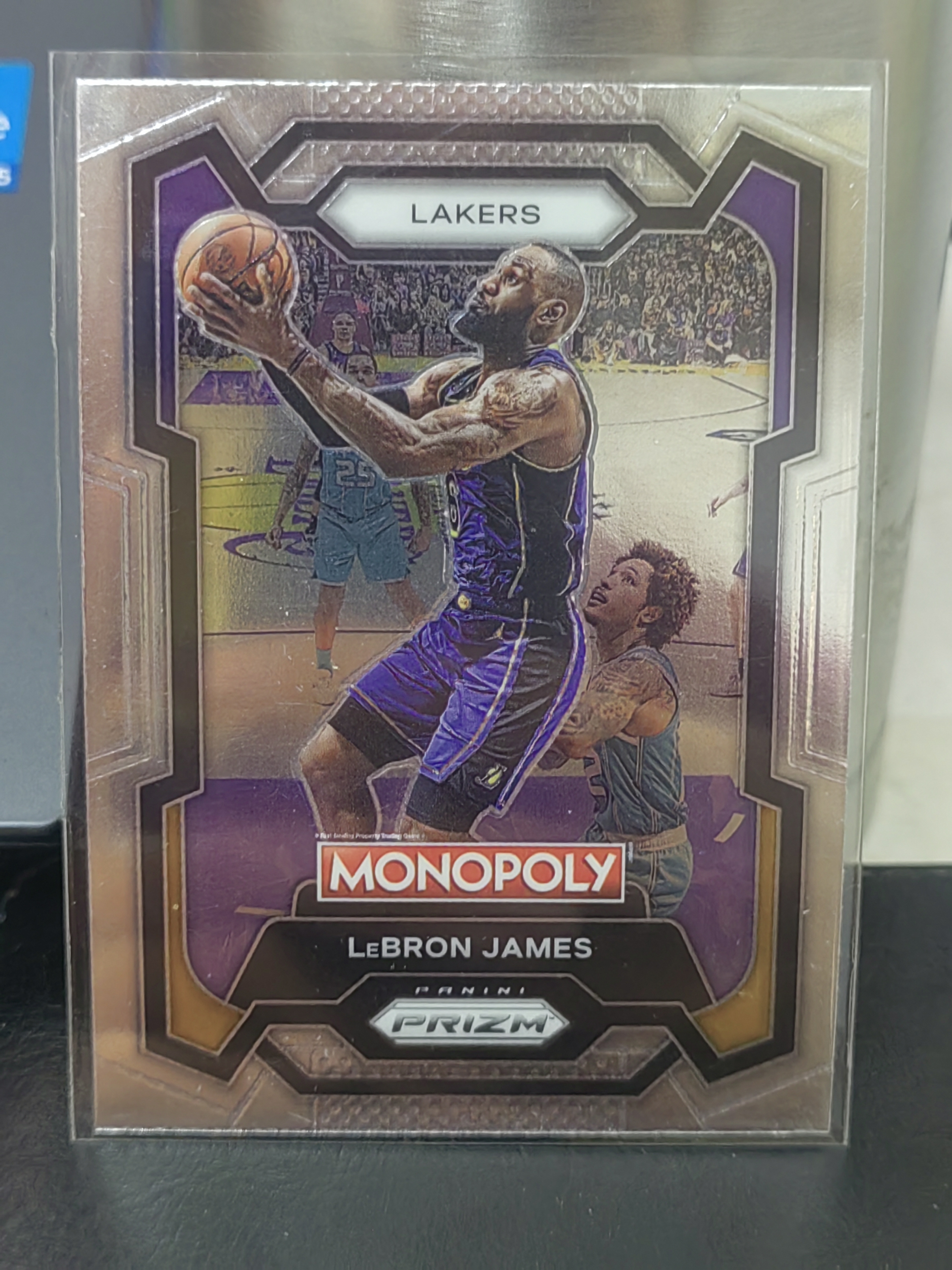 2023-24 Panini Prizm LeBron James RC PZ 大富翁 勒布朗詹姆斯 湖人 篮 白边白角 不保卡品 卡品如图