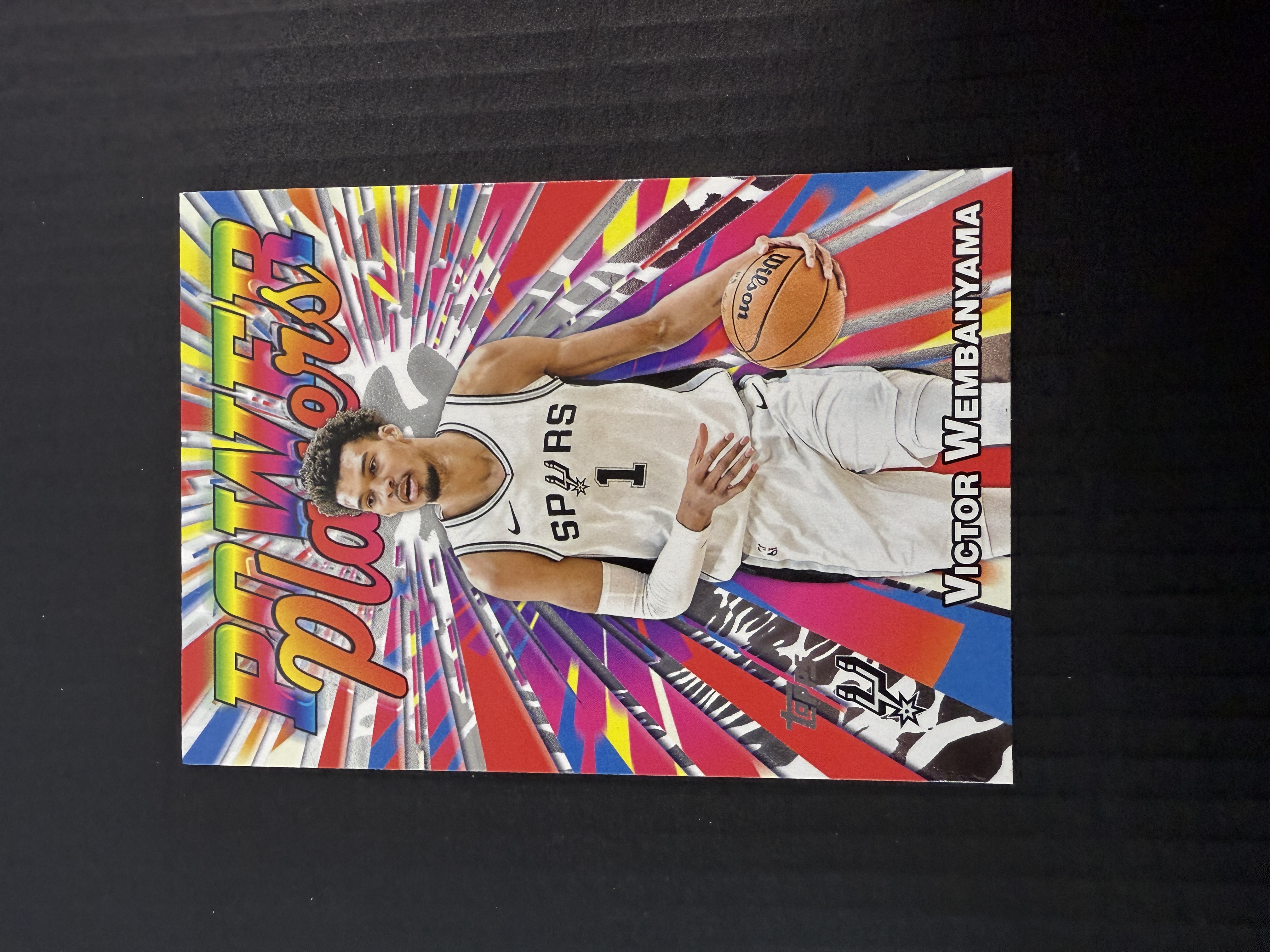 【GOAT山羊拍卖】航 2025-26赛季 topps系列 文班亚马 power特卡 少见 马刺超新星 品相如图