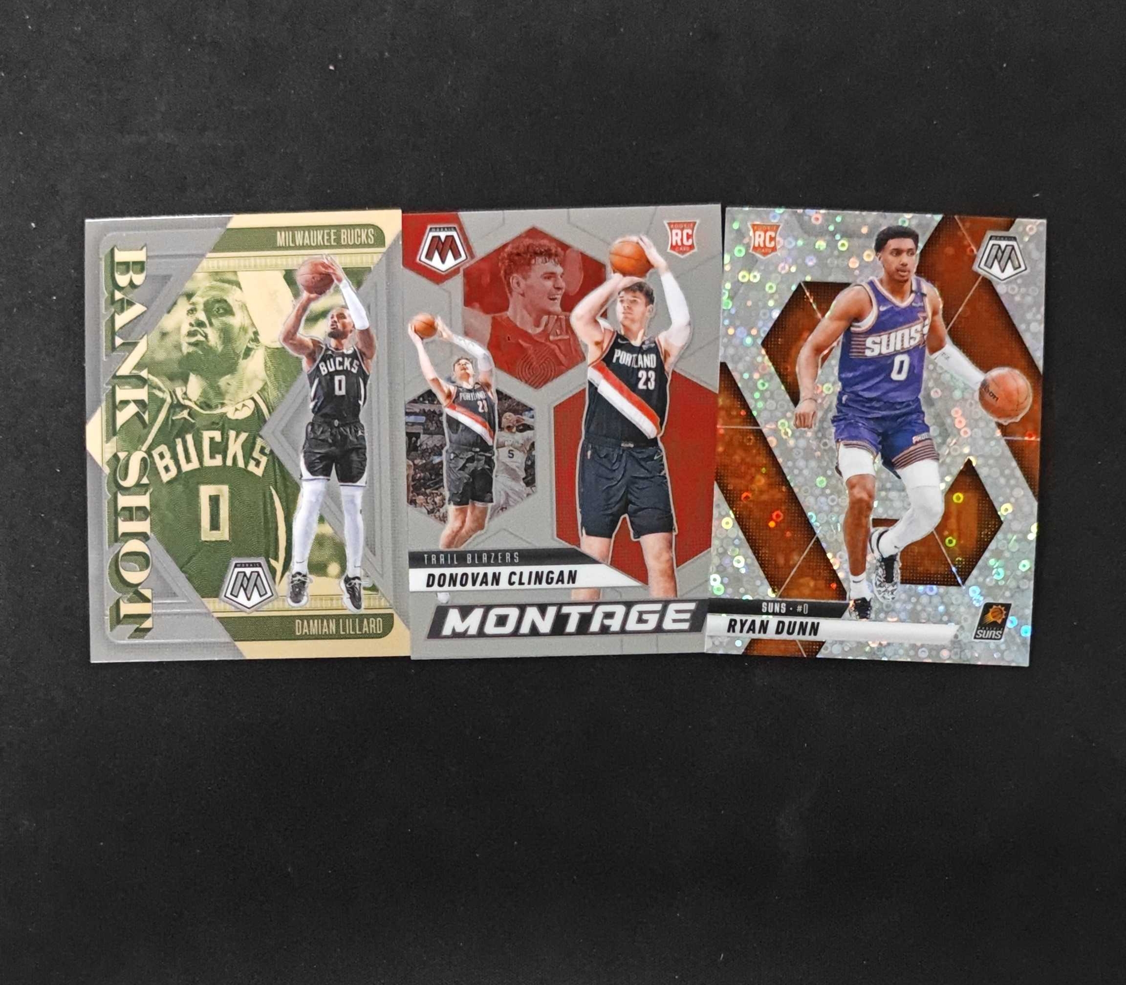 2024-25 Panini Mosaic Damian Lillard RC 【SC拍卖】马赛克 利拉德 新秀 克林根 邓恩 特卡 折射 lot 收藏必备(翌佑芊翌)