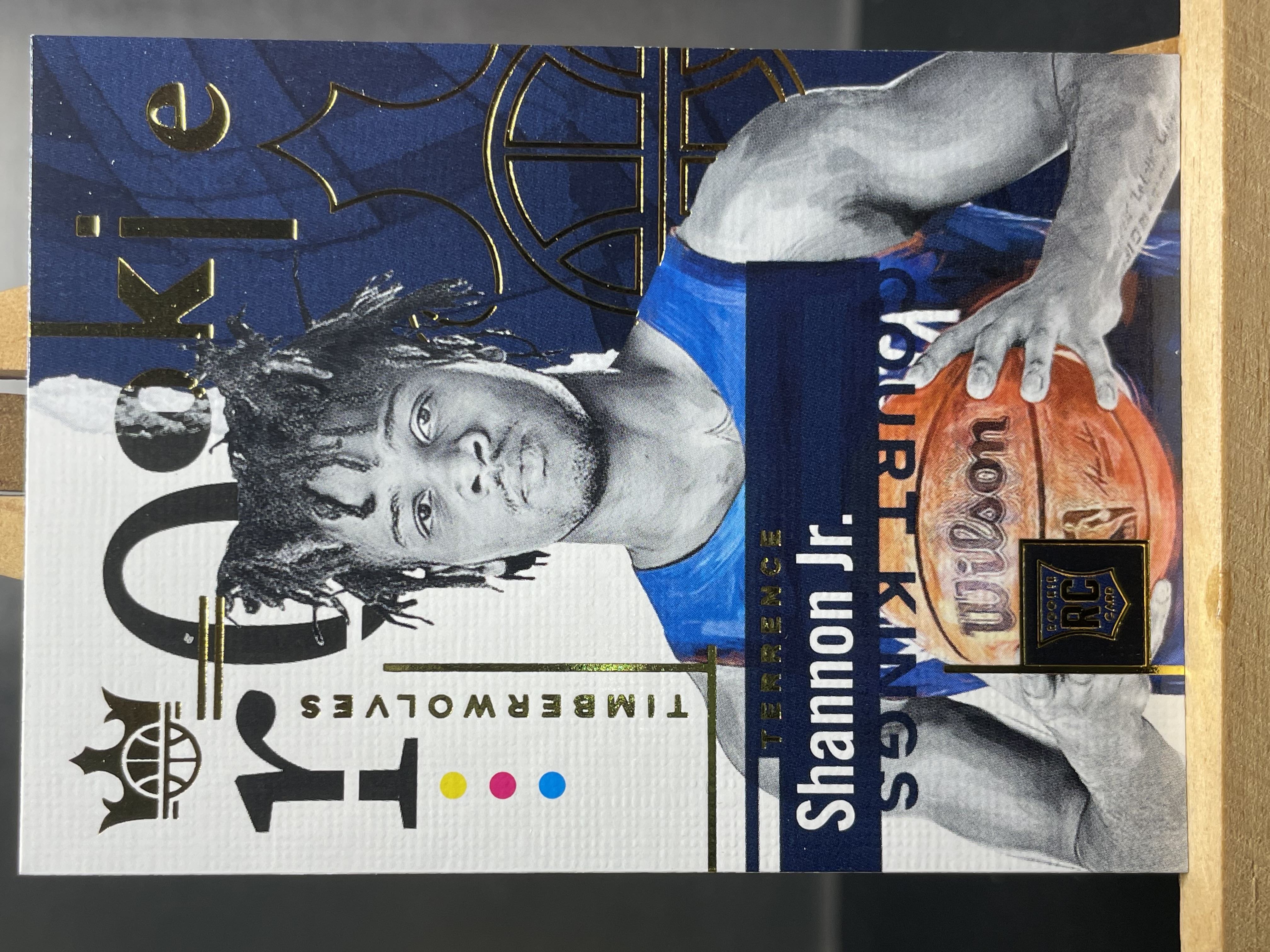 (B6) 2024-25 PANINI 油画系列 新秀RC 小特伦斯 香农 森林狼 实卡好看 收藏凑套必备 卡品如图!!!