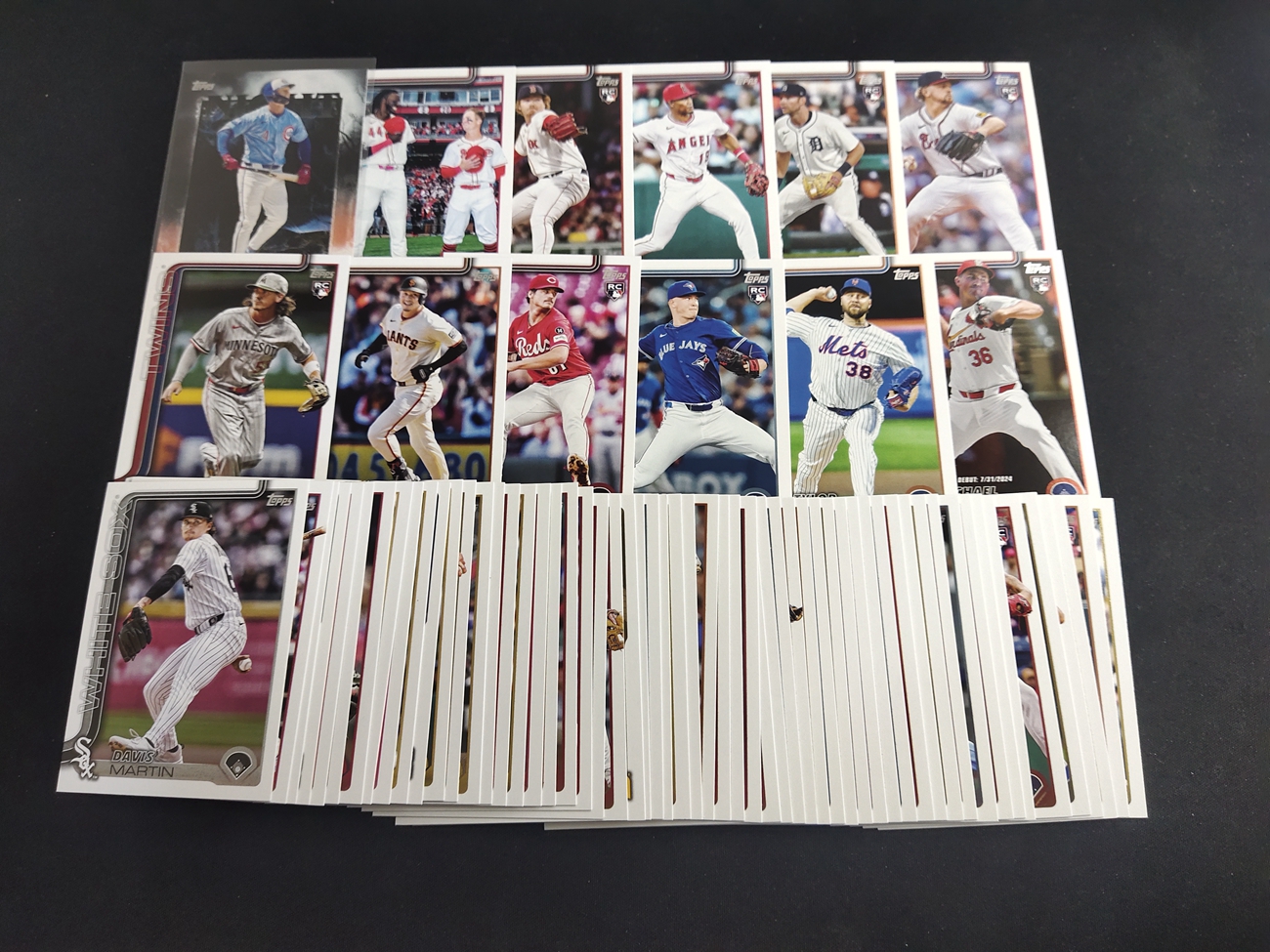 1-26 wgognn 29 【钢蛋儿拍卖】 Topps 2025 Update Series 棒球 芝加哥小熊队 70张 RC 新秀 特卡 base 皮特 克劳 阿姆斯特朗 Pete Crow Armstrong 等 不保卡品