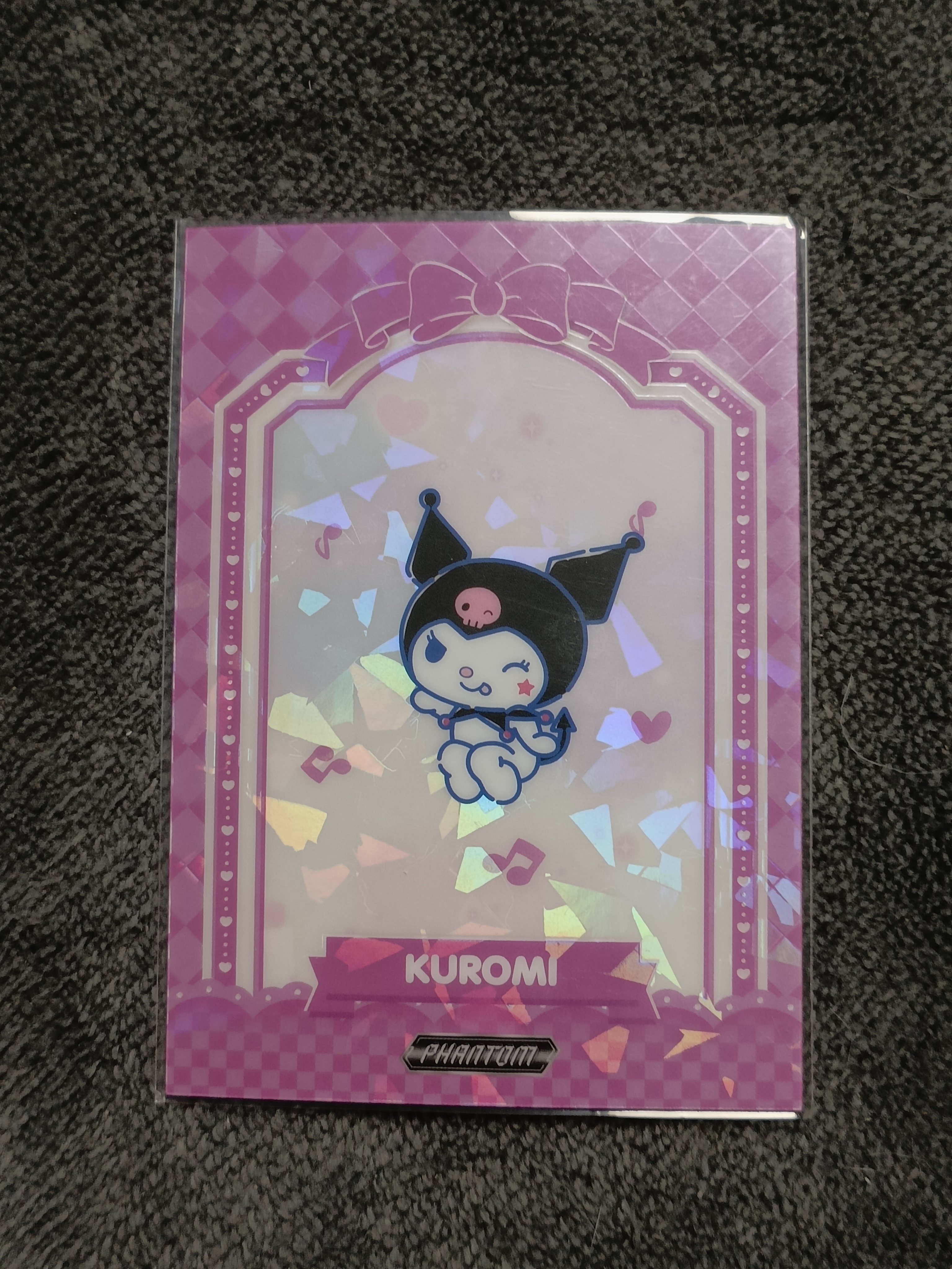 2023 Kakawow PHANTOM 三丽鸥家族系列收藏卡 KYROMI 酷洛米 【谦谦拍卖】PSA-IPU-03 紫折 007/115编 秋鹿