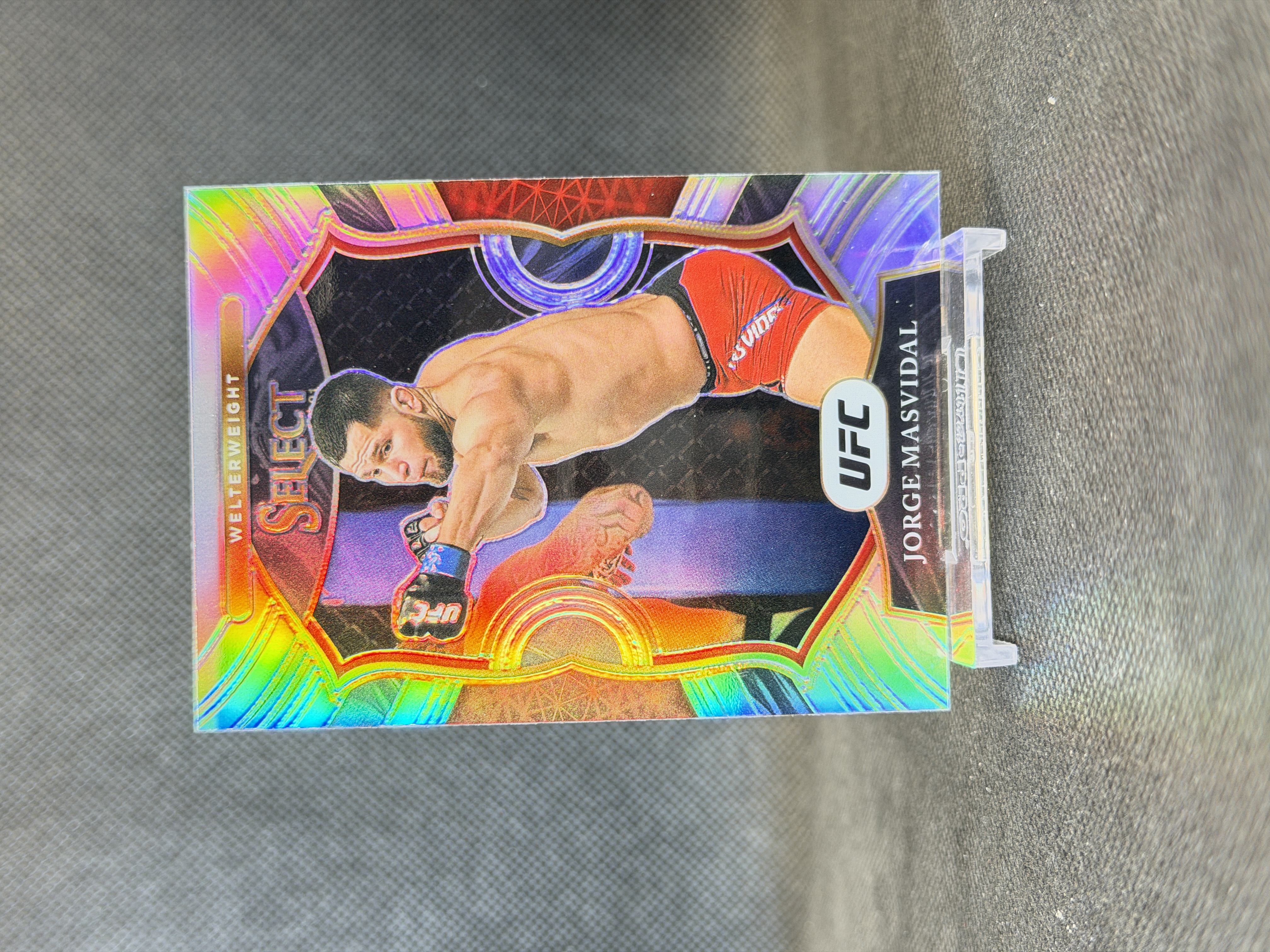 2021 Panini Select Jorge Masvidal 豪尔赫·马斯威达尔 银折