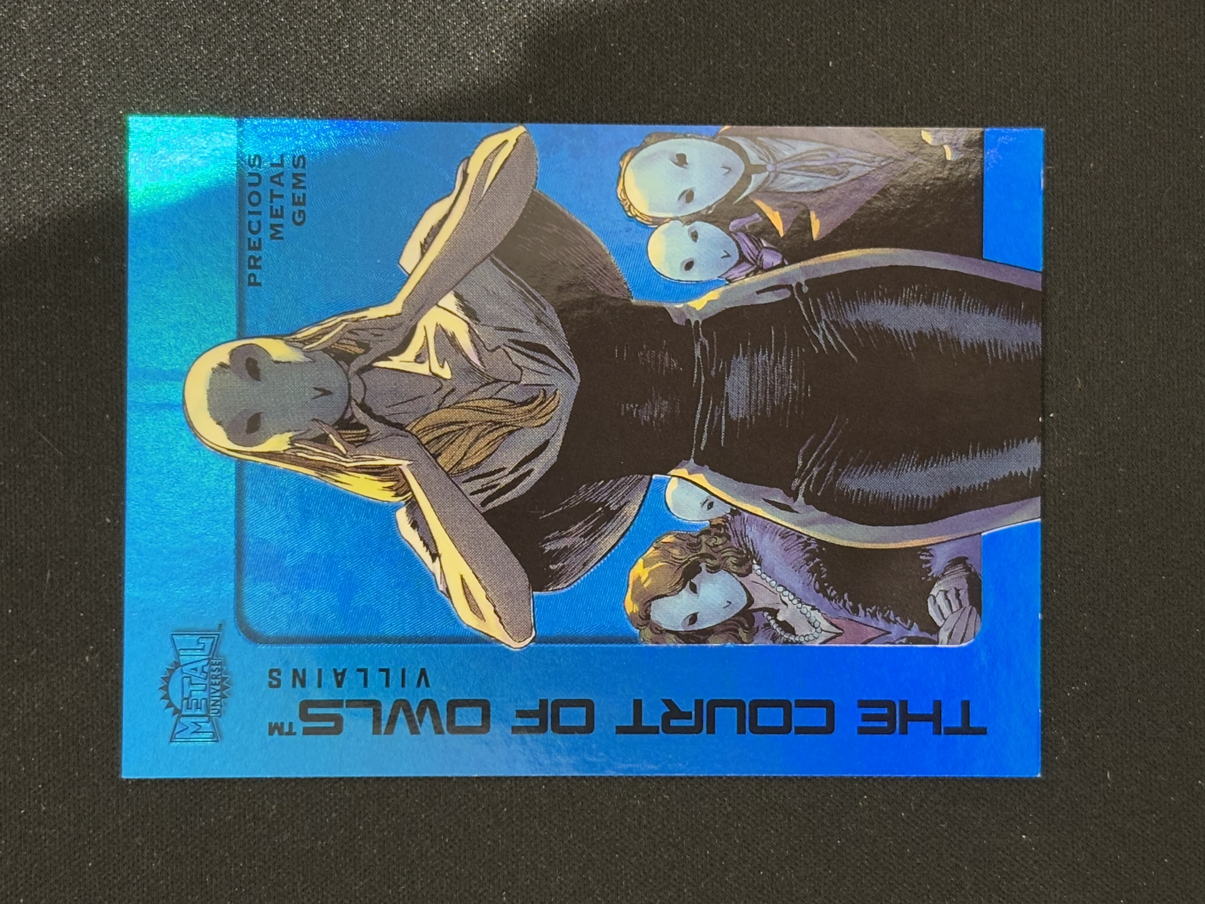 2025 SkyBox Metal Universe Batman 金属宇宙 蝙蝠侠 猫头鹰法庭 The Court of Owls 蓝折 /50编 - gurke