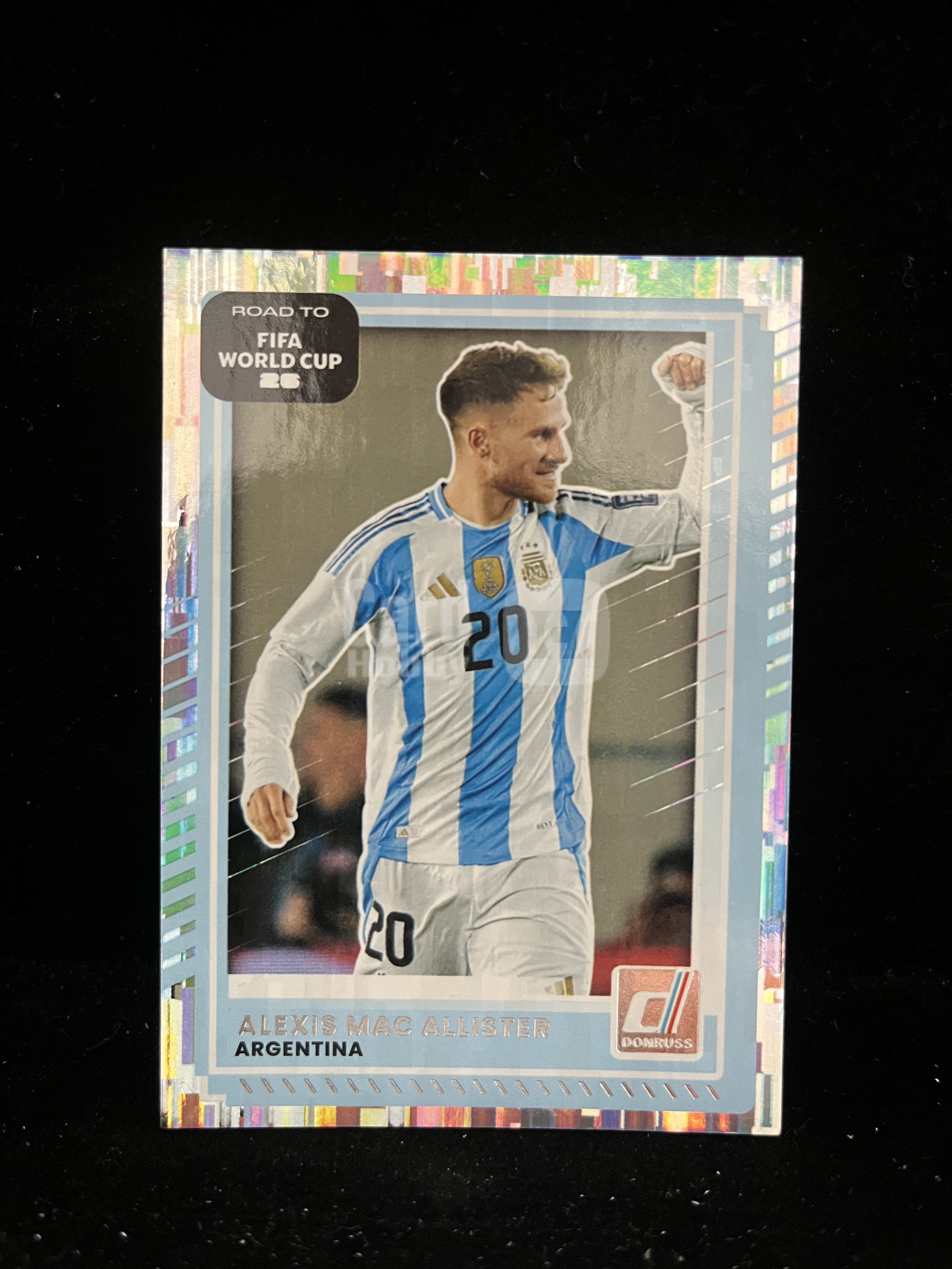 免费代拍 2025 Donruss FIFA World Cup 麦卡利斯特 Alexis Mac Allister 折射 卡品如图#E765