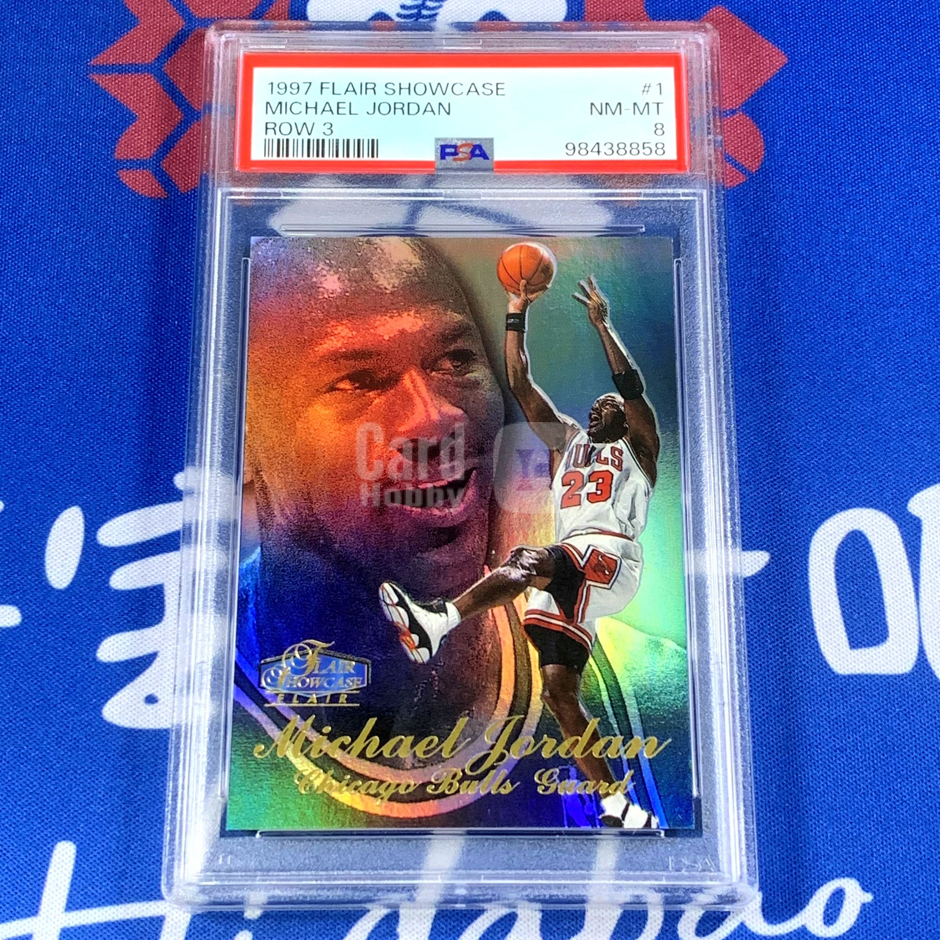 1997-98 Fleer Flair Showcase Michael Jordan 【海宝】公牛篮球之神 