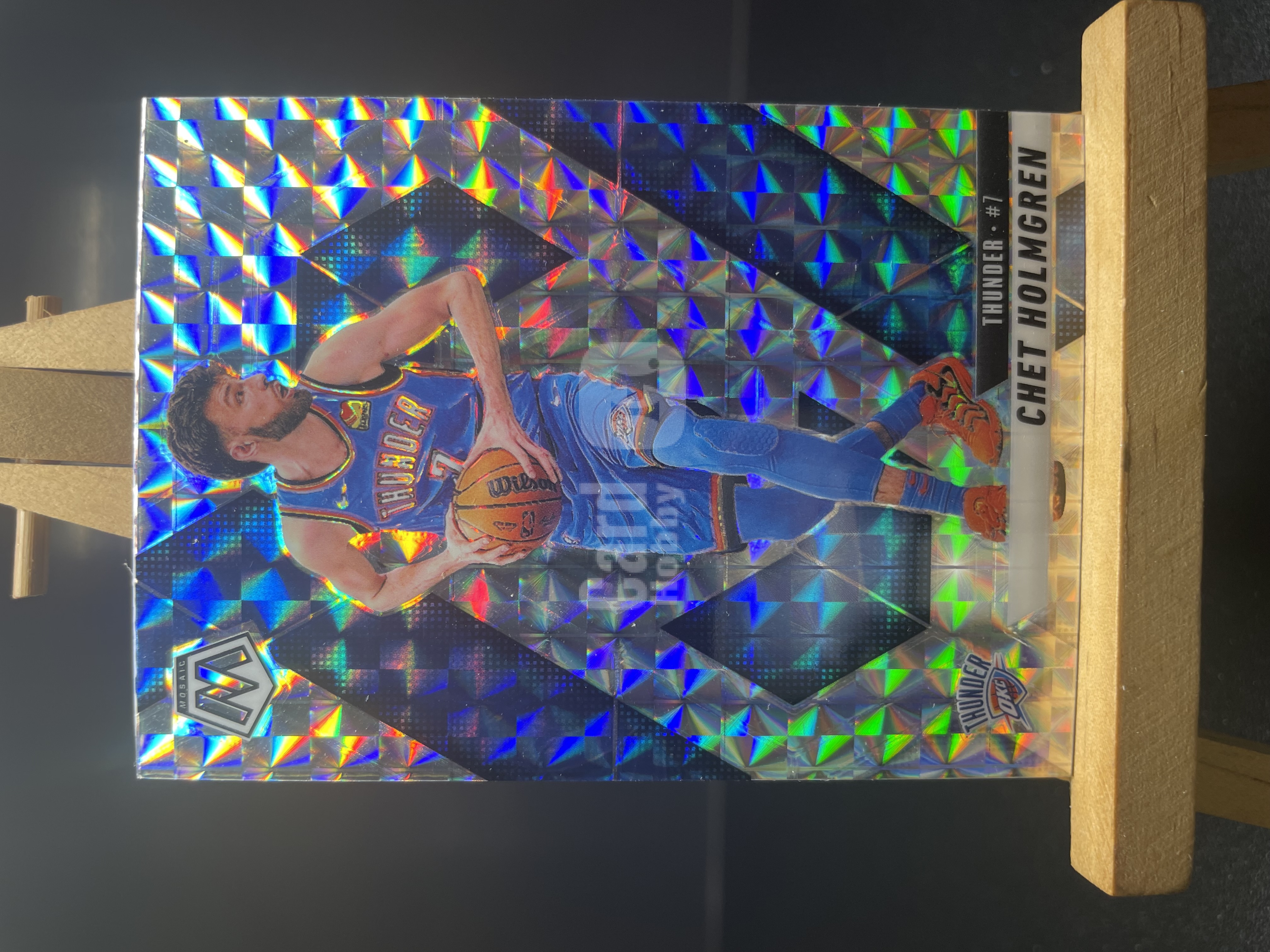 (B8) 2024-25 PANINI 马赛克 折射 切特 霍姆格伦 雷霆 近期大热球星 收藏凑套必备 卡品如图 !!!