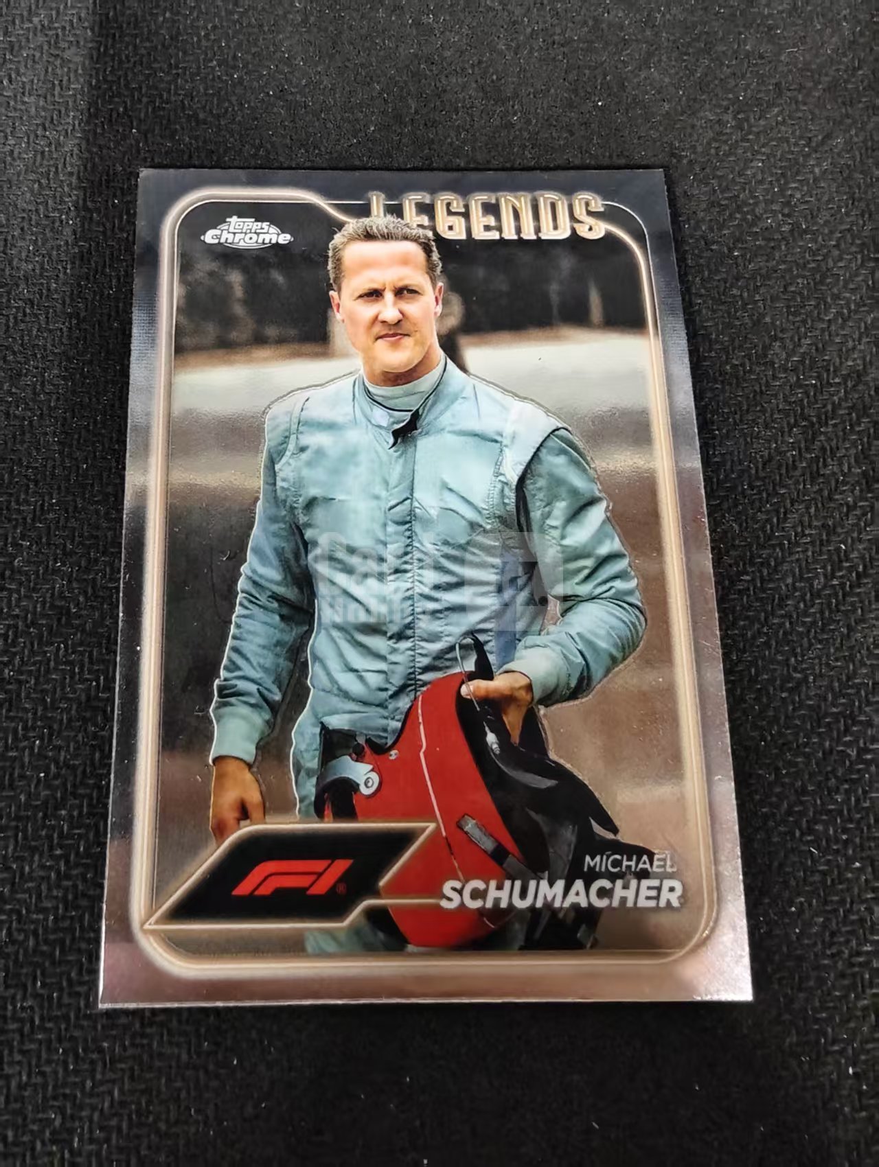 2024 Topps Chrome F1 Michael Schumacher 法拉利 传奇车王 迈克尔 舒马赫 划痕 边角瑕疵 #197