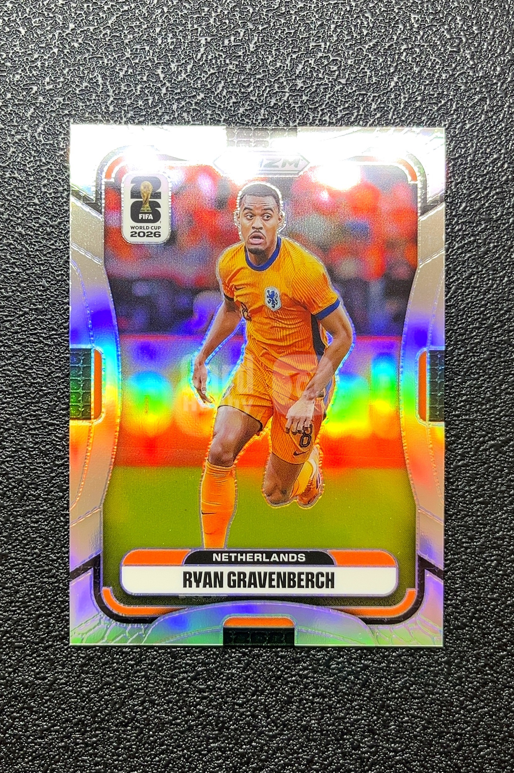 【岛屿拍卖】2026 Panini Prizm Ryan Gravenberch 瑞安·格拉文贝奇 银折 折射 卡品如图 高价值 #317 Netherlands 荷兰 0007#14