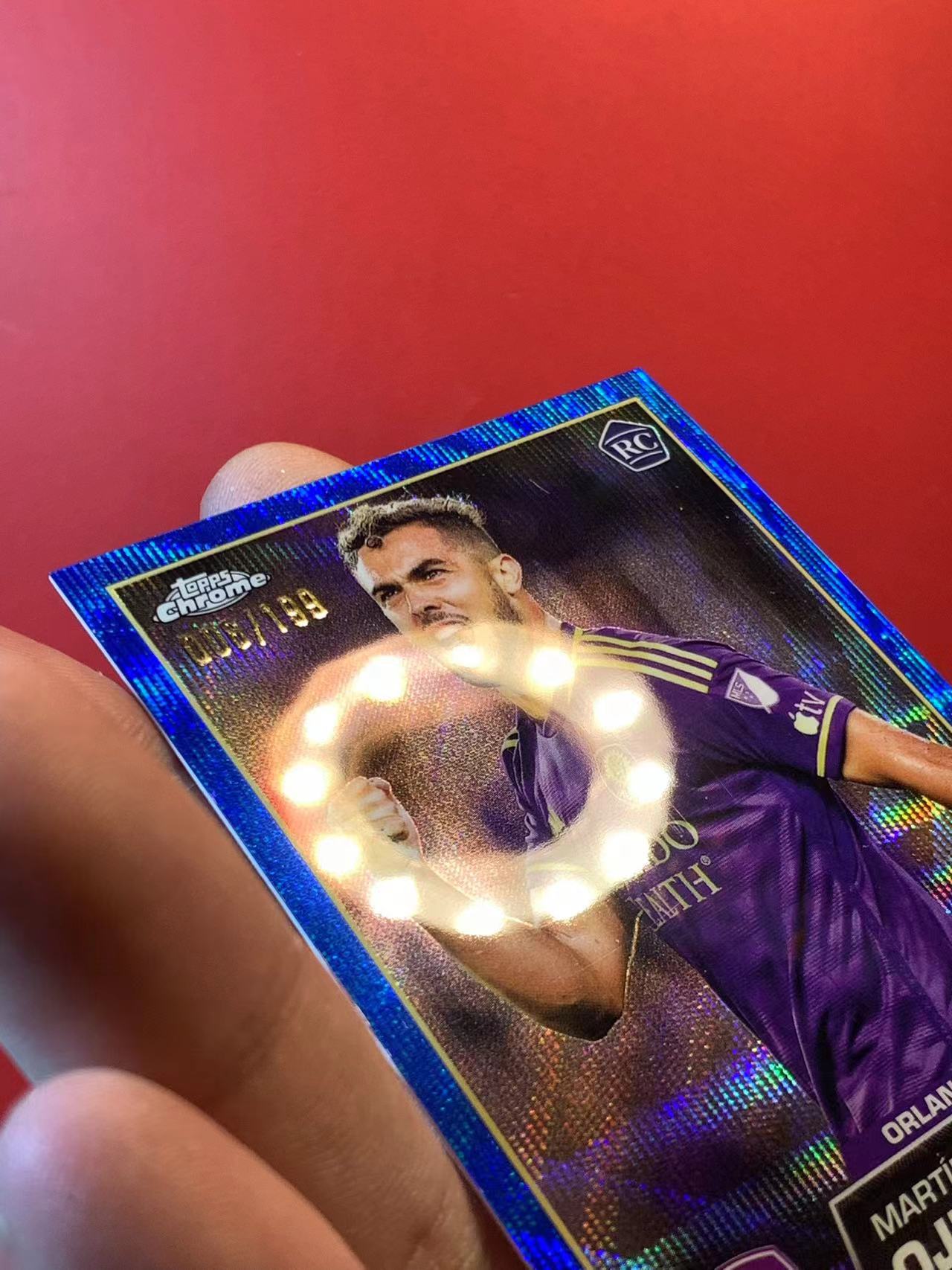 (詹叔代拍)2023 Topps Chrome 美职联 MLS TC Martin Ojeda 马丁 奥捷达 008/199编 新秀rc 顺丰寄付 泰山
