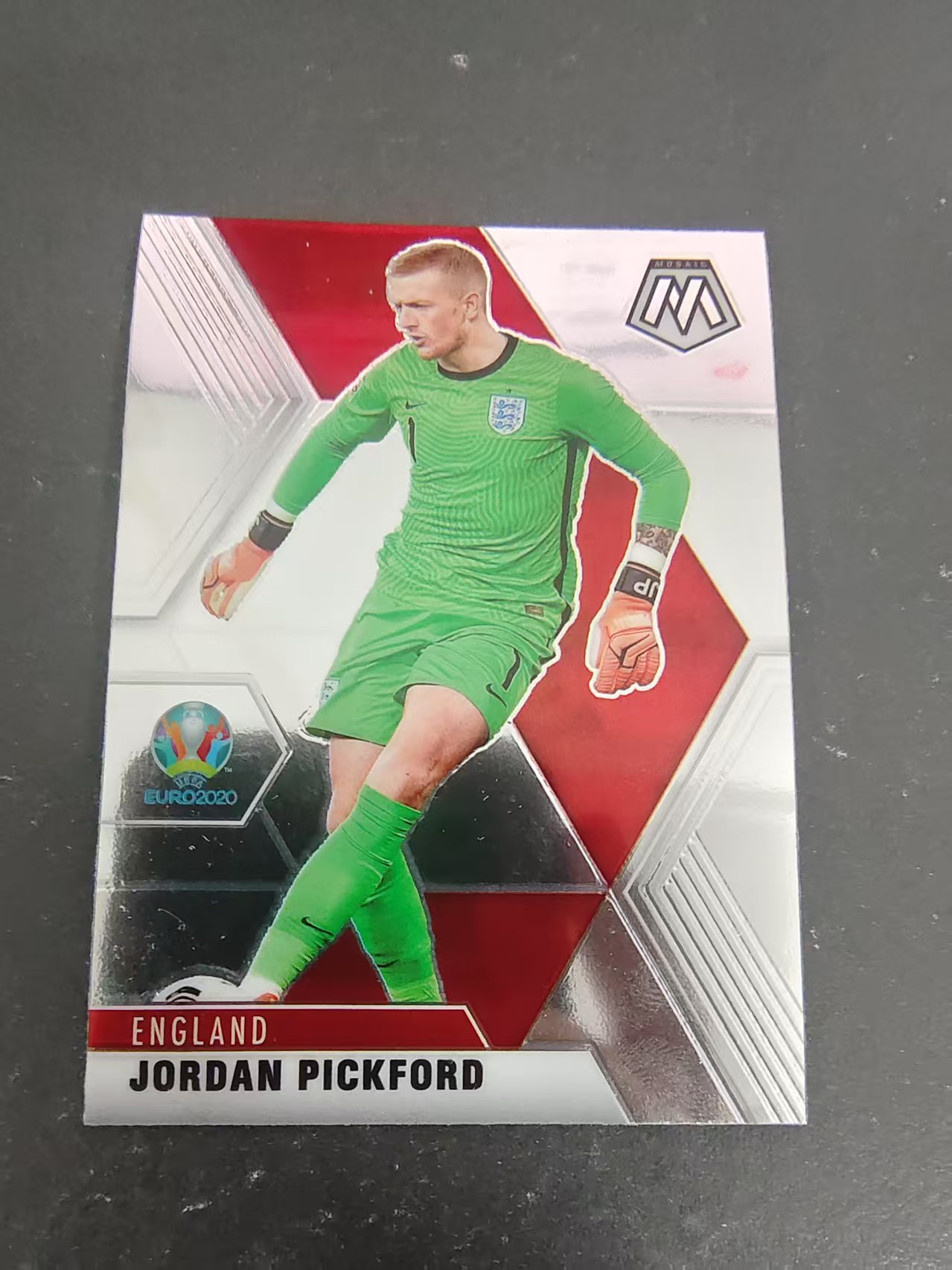 【可合并,不累计】2021 Panini Mosaic Jordan Pickford 欧洲杯 马赛克 英格兰 皮克福德 划痕 边角瑕疵 #101