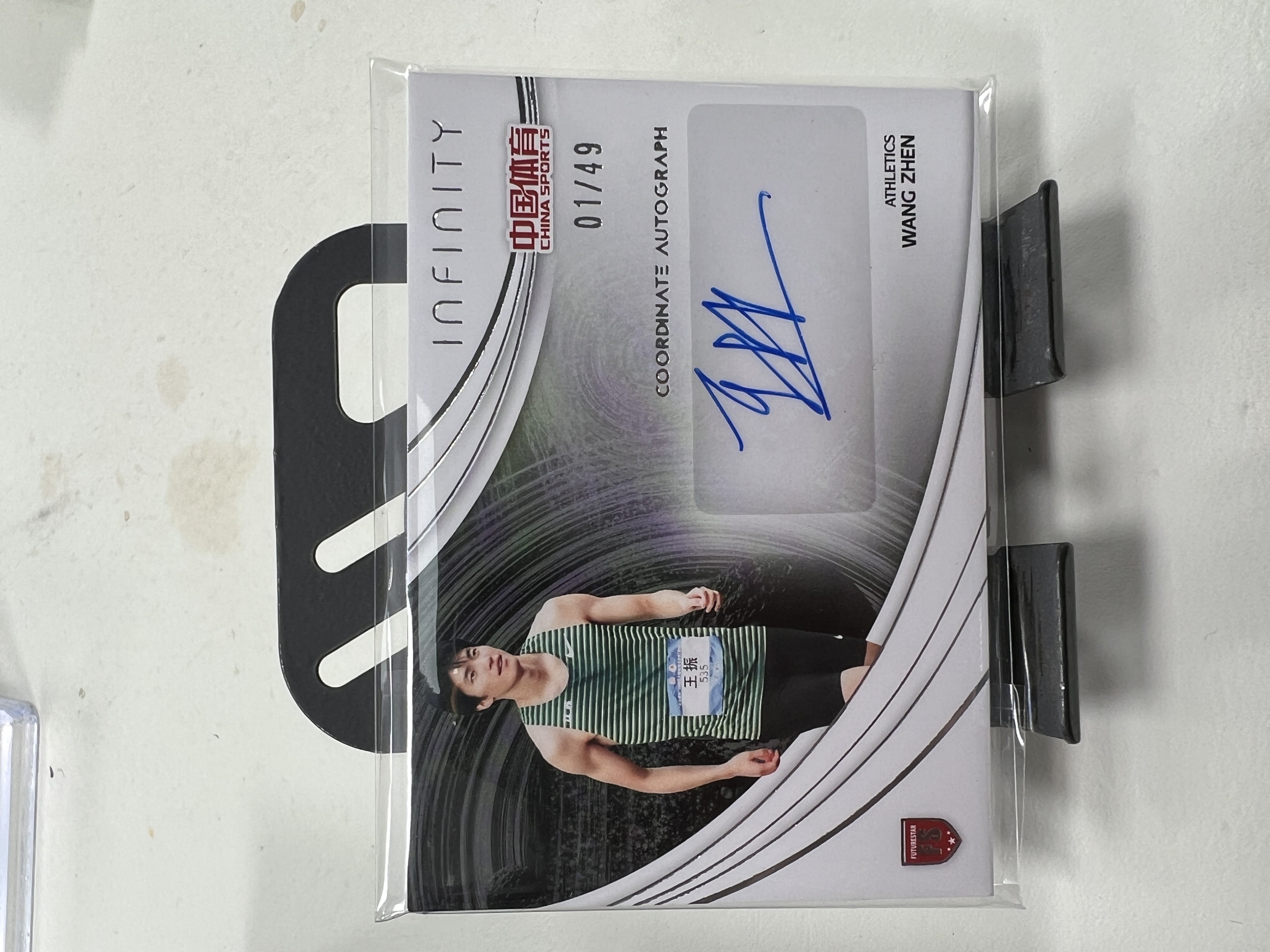 蒂奇宝 2025 奇卡 QICA 中国体育 无限 新星坐标 贴签 签字 49编 王振