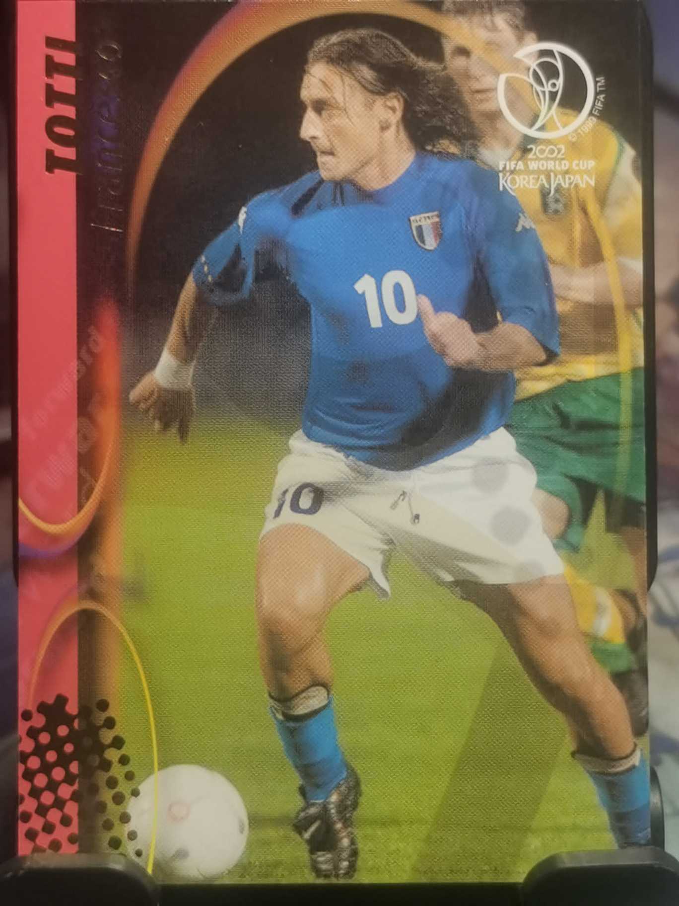 2002 Panini FIFA Francesco Totti 日韩世界杯 意大利队中场核心 狼王 弗朗西斯科 托蒂