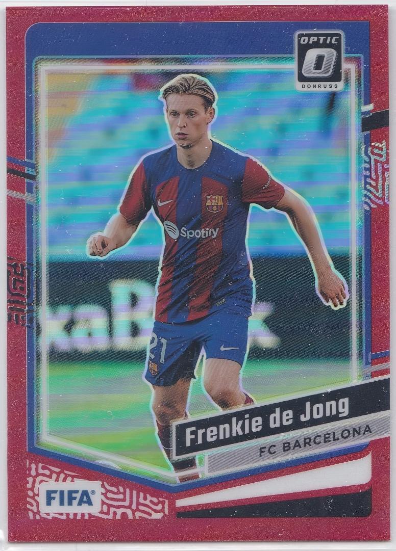 2023-24 Panini Donruss Frenkie de Jong #114 杜蕾斯 O版 荷兰 巴塞罗那 弗兰基 德容 带编299/222