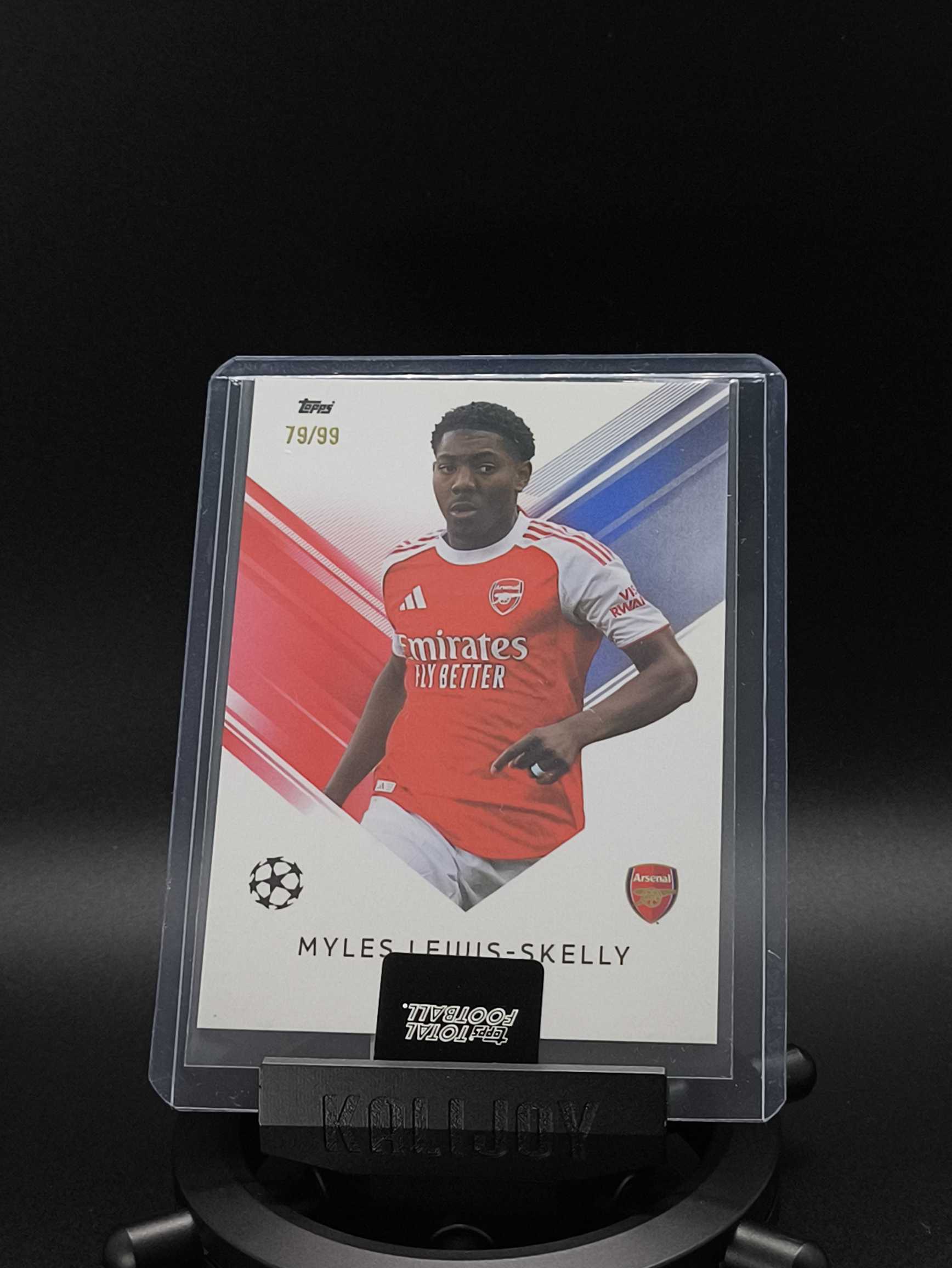 2025-26 Topps Total Football Myles Lewis-Skelly 迈尔斯·刘易斯-斯凯利 阿森纳 英格兰 79/99编 TTF 原封砖