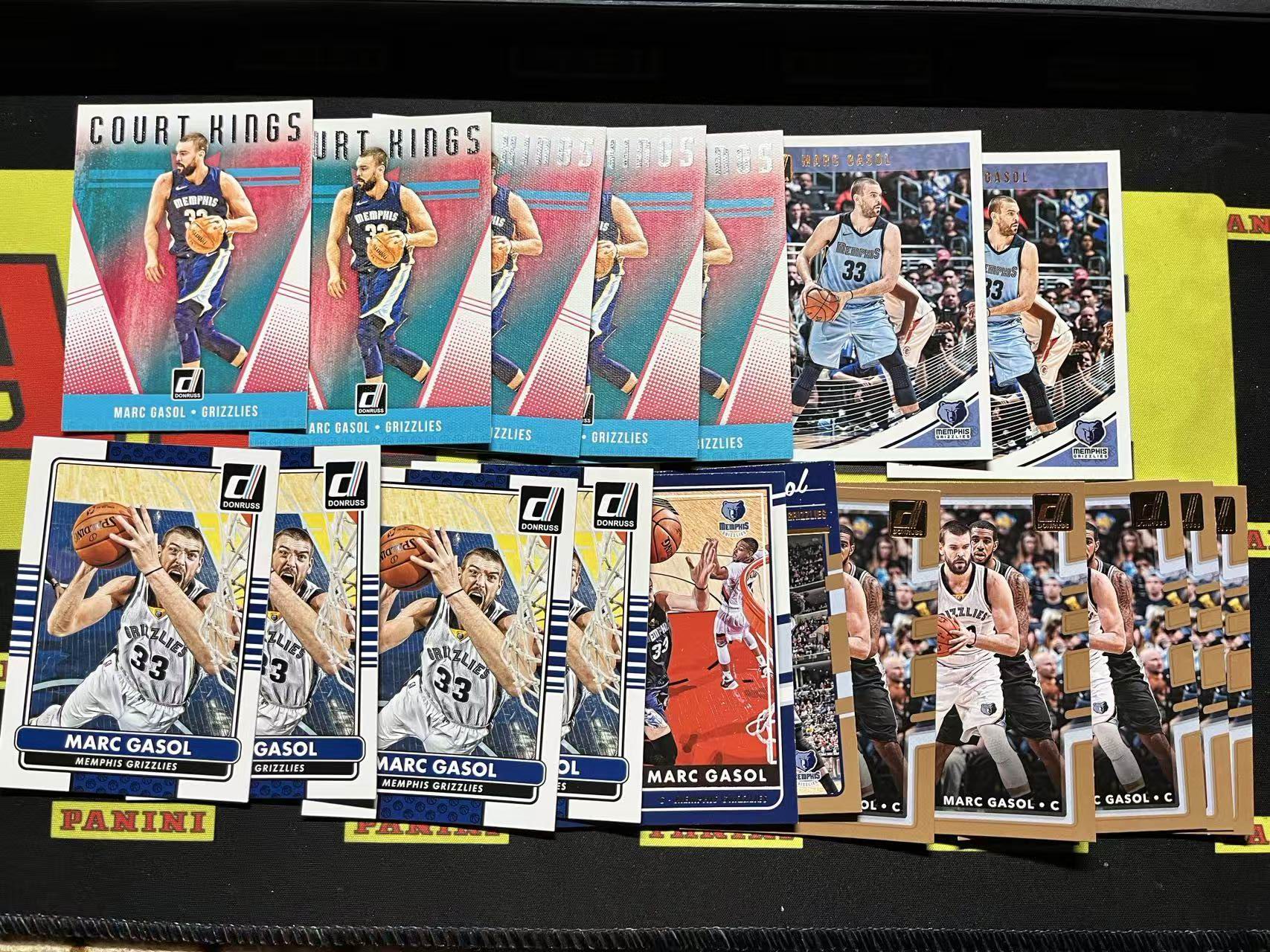 2016-17 Panini prizm LeBron James 杜蕾斯 donruss 普特打包 灰熊名宿 马克加索尔 小加