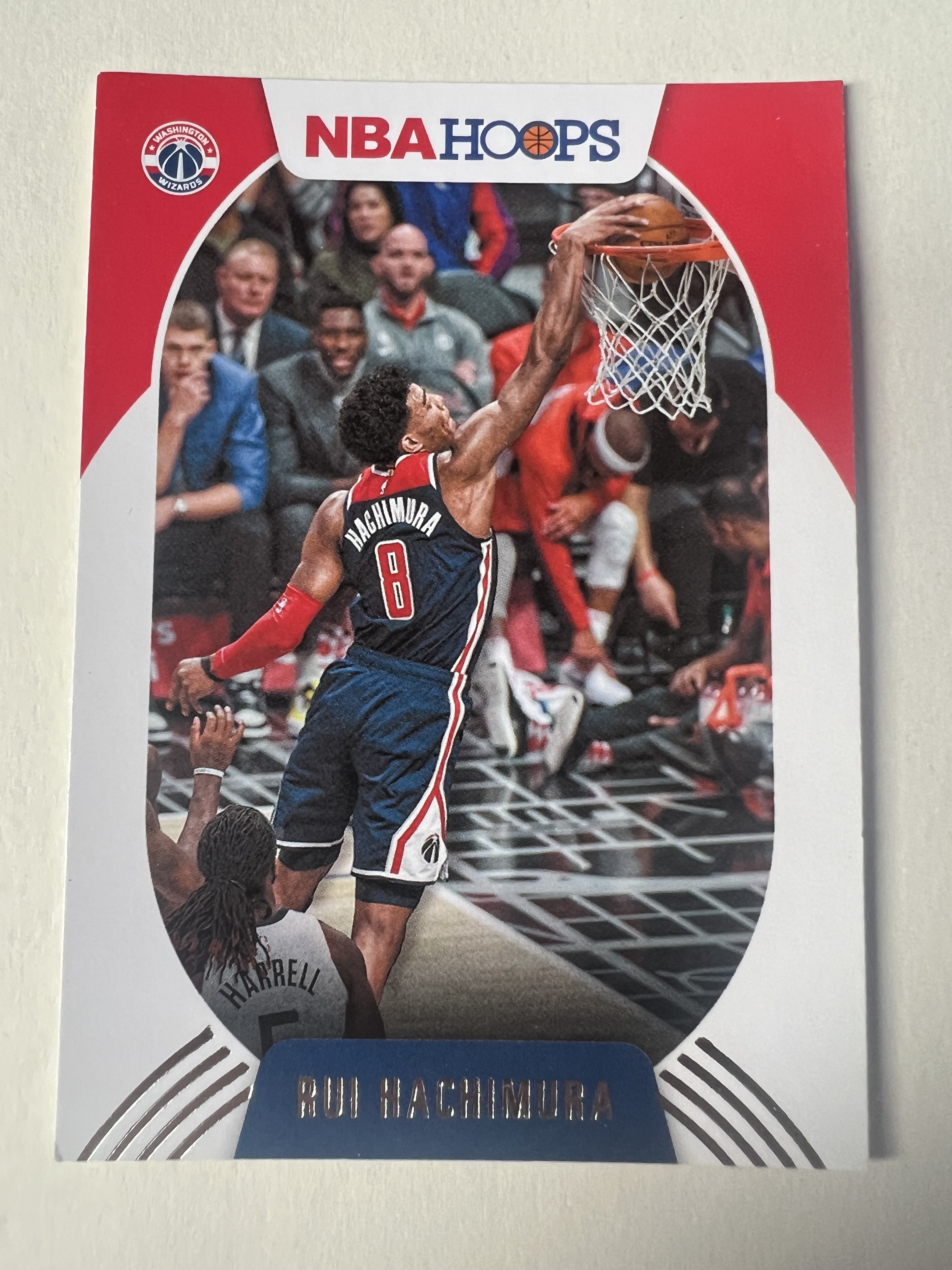 2020-21 Panini NBA Hoops Rui Hachimura 八村塁奇才队未来可期值得 