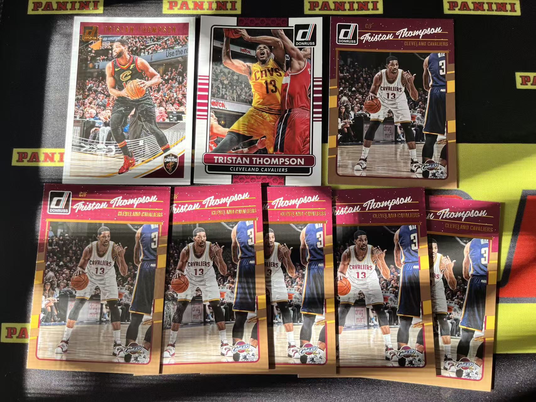 2016-17 Panini prizm LeBron James Donruss 杜蕾斯 普特打包 骑士 特里斯坦汤普森