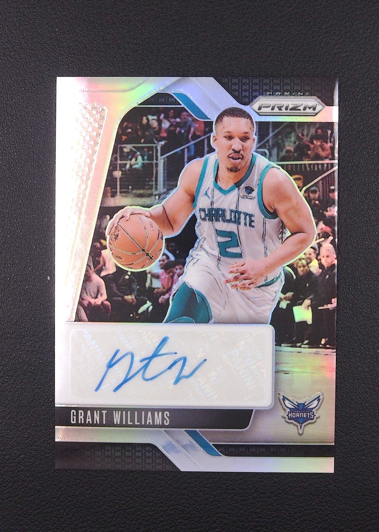2024-25 Panini Prizm Grant Williams 格兰特 威廉姆斯 银折签 贴签 黄蜂 格威【Big M 代拍】 M卫001