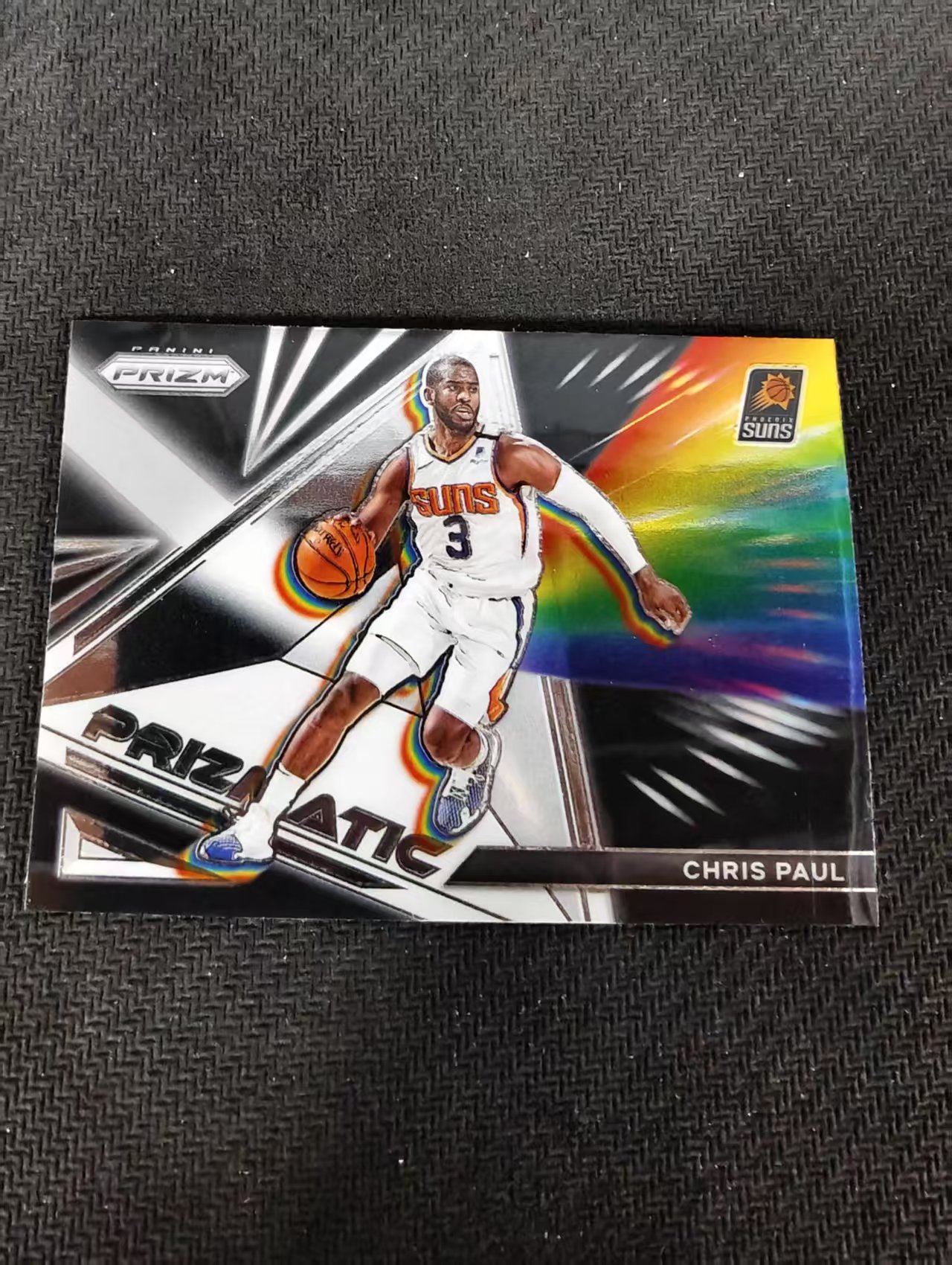 【可合并,不累计】2021-22 Panini Prizm Chris Paul 克里斯 保罗 CP3 太阳 Prizmatic 特卡 不保卡品 介意勿拍 #18