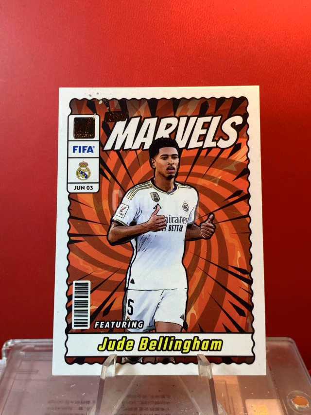 (老末精品代拍) E26 2023-24 Panini donruss 杜蕾斯 Jude Bellingham 贝林厄姆 皇马 net Marvel's 漫威特卡 凑套必备