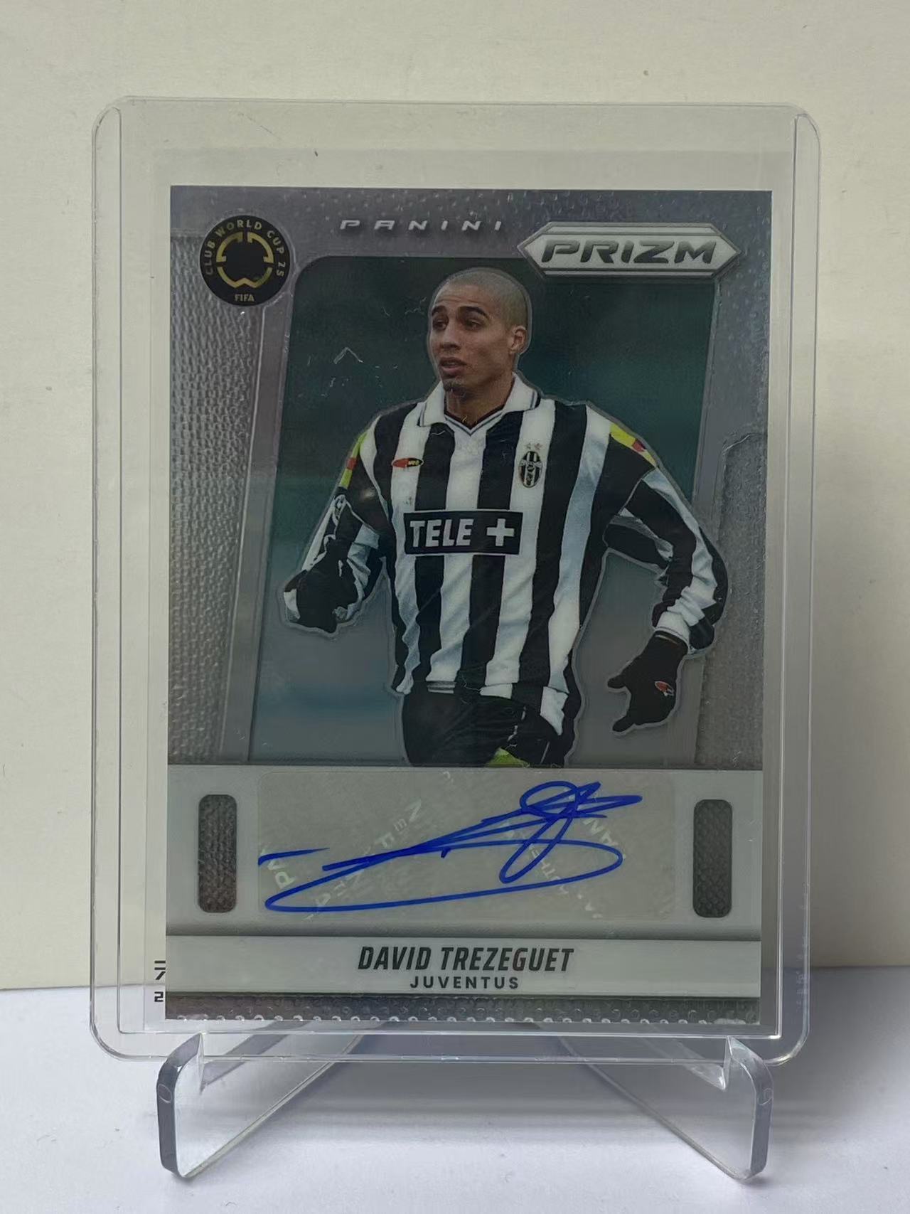 2025 Panini Prizm David Trezeguet 世俱杯PZ 大卫 特雷泽盖 尤文图斯 签字 墨迹如图 收藏必备 卡品如图 9527