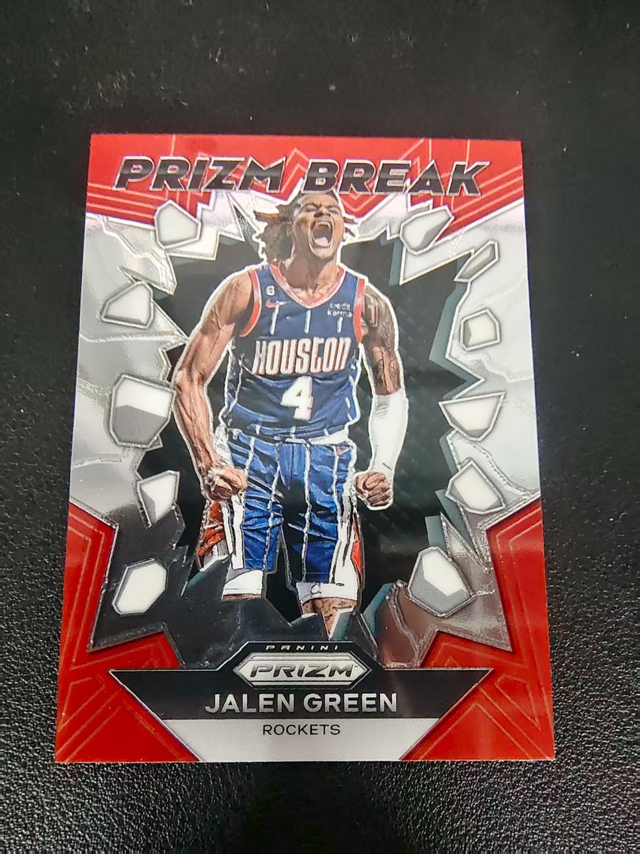【可合并,不累计】2023-24 Panini Prizm Jalen Green 杰伦 格林 火箭 break特卡 PZ 划痕 边角微瑕 介意勿拍 #11