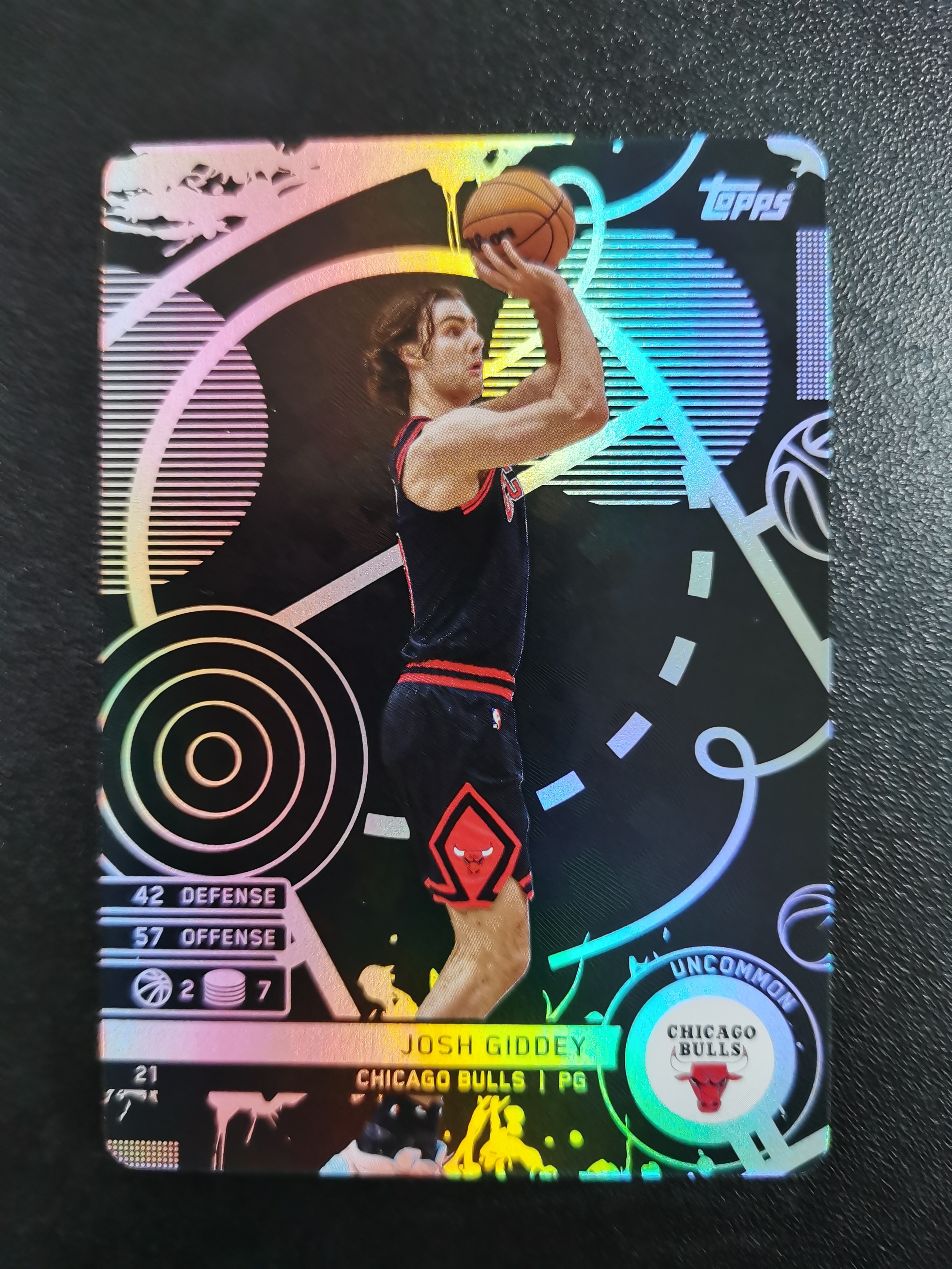 2025 Topps Match Attax Josh Giddey 约什吉迪 公牛 游戏版 对战包 收藏凑套 卡品如图 免费代拍(JJ168)