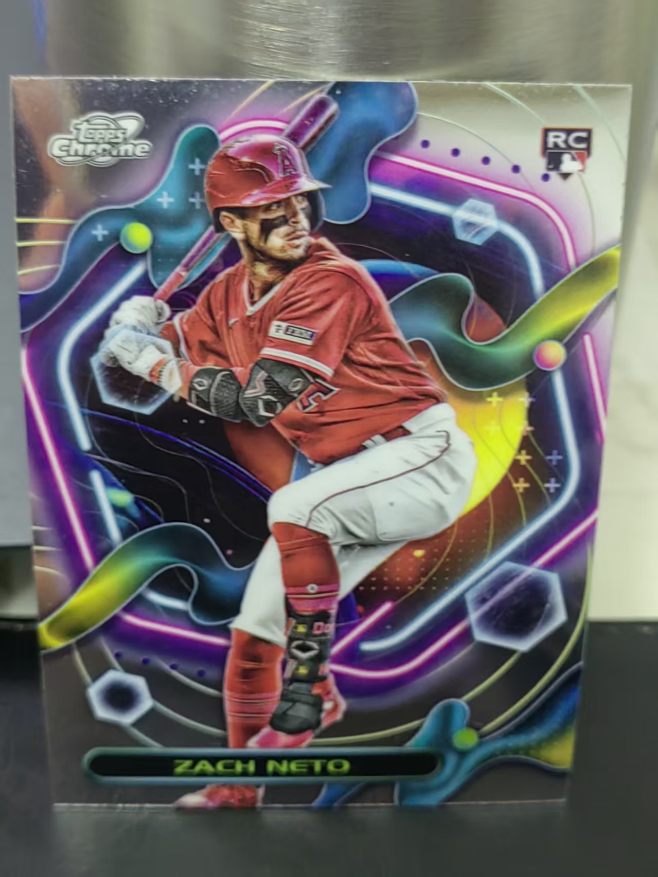 2023 Topps Cosmic Chrome Zach Neto RC Topps MLB 新秀 扎克内托 洛杉矶天使 篮 白边白角 不保卡品 卡品如图
