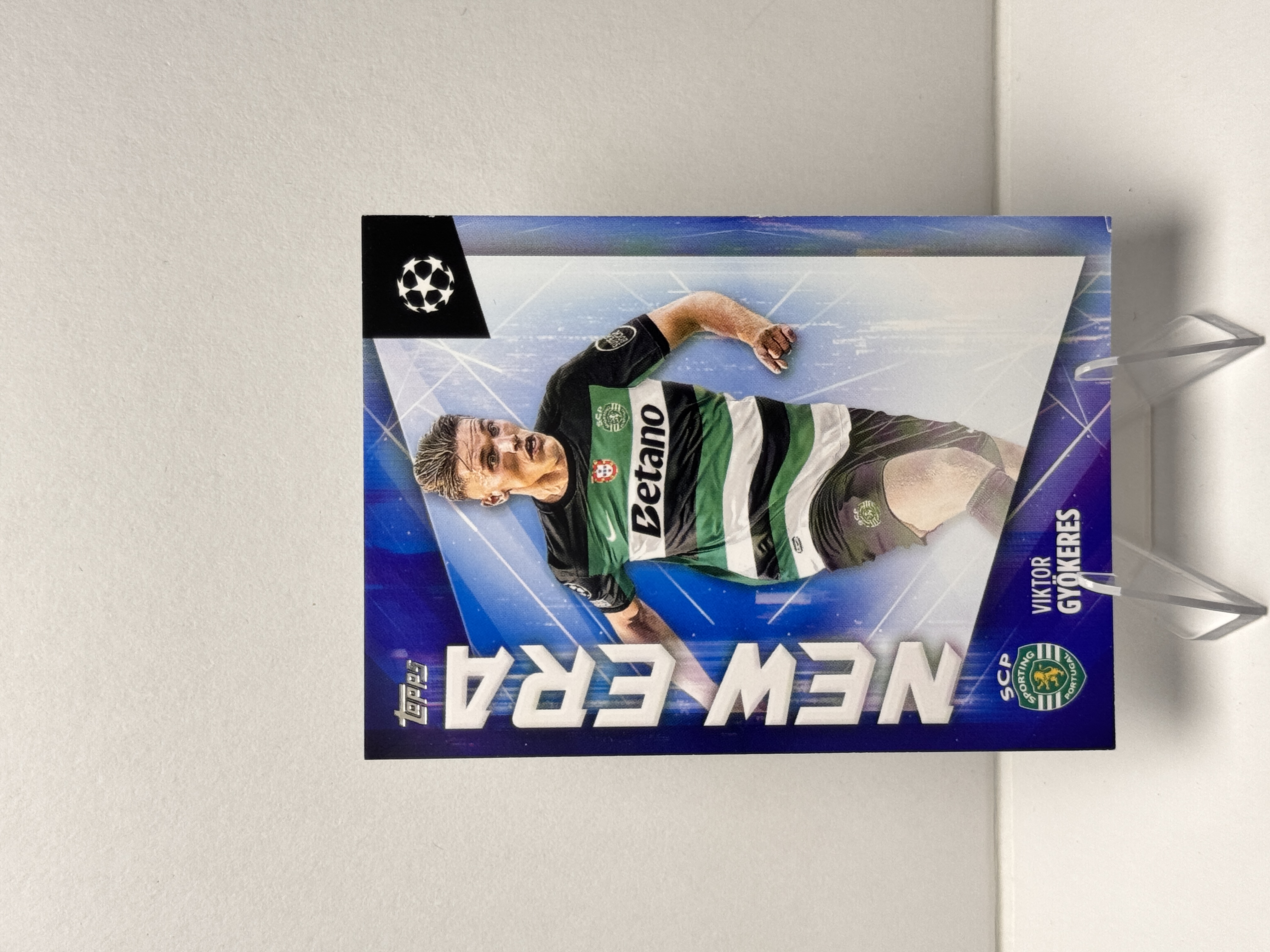 2025 Topps UCC Viktor Gyokeres 欧冠 葡萄牙体育 哲凯赖什 NEW ERA  新时代特卡 凑套 实卡精美 收藏必备 卡品如图 【星爷代拍】