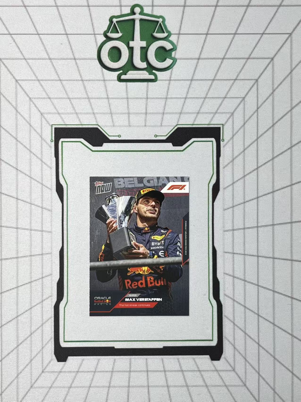 2023 Topps F1 Now Max Verstappen 【盎司收藏】维斯塔潘 红牛车队 比利时大奖赛 8连胜 vvww