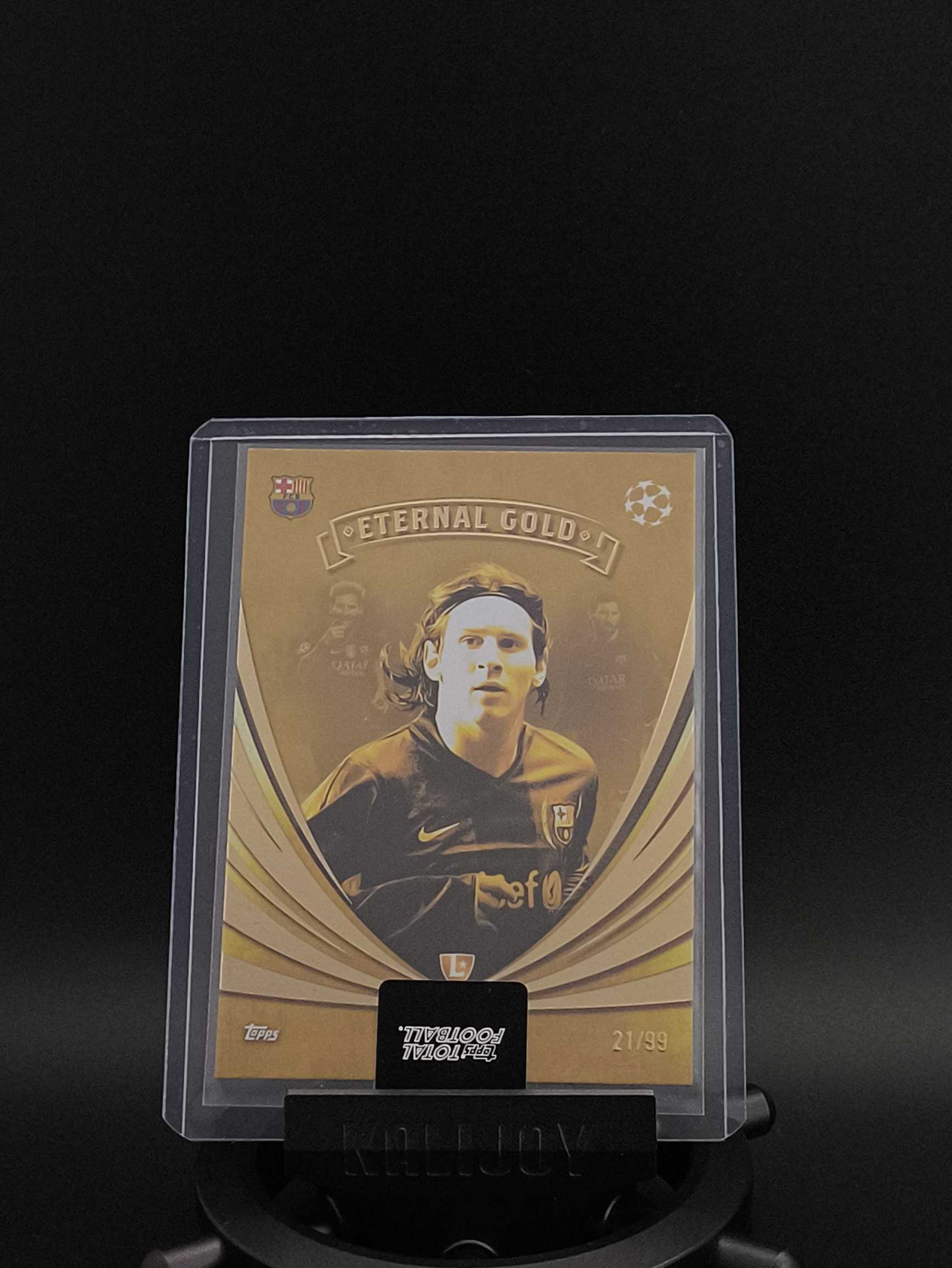 2025-26 Topps Total Football Lionel Messi 莱昂内尔·梅西 球王 梅西 巴塞罗那 巴萨 阿根廷 21/99编 TTF 原封砖