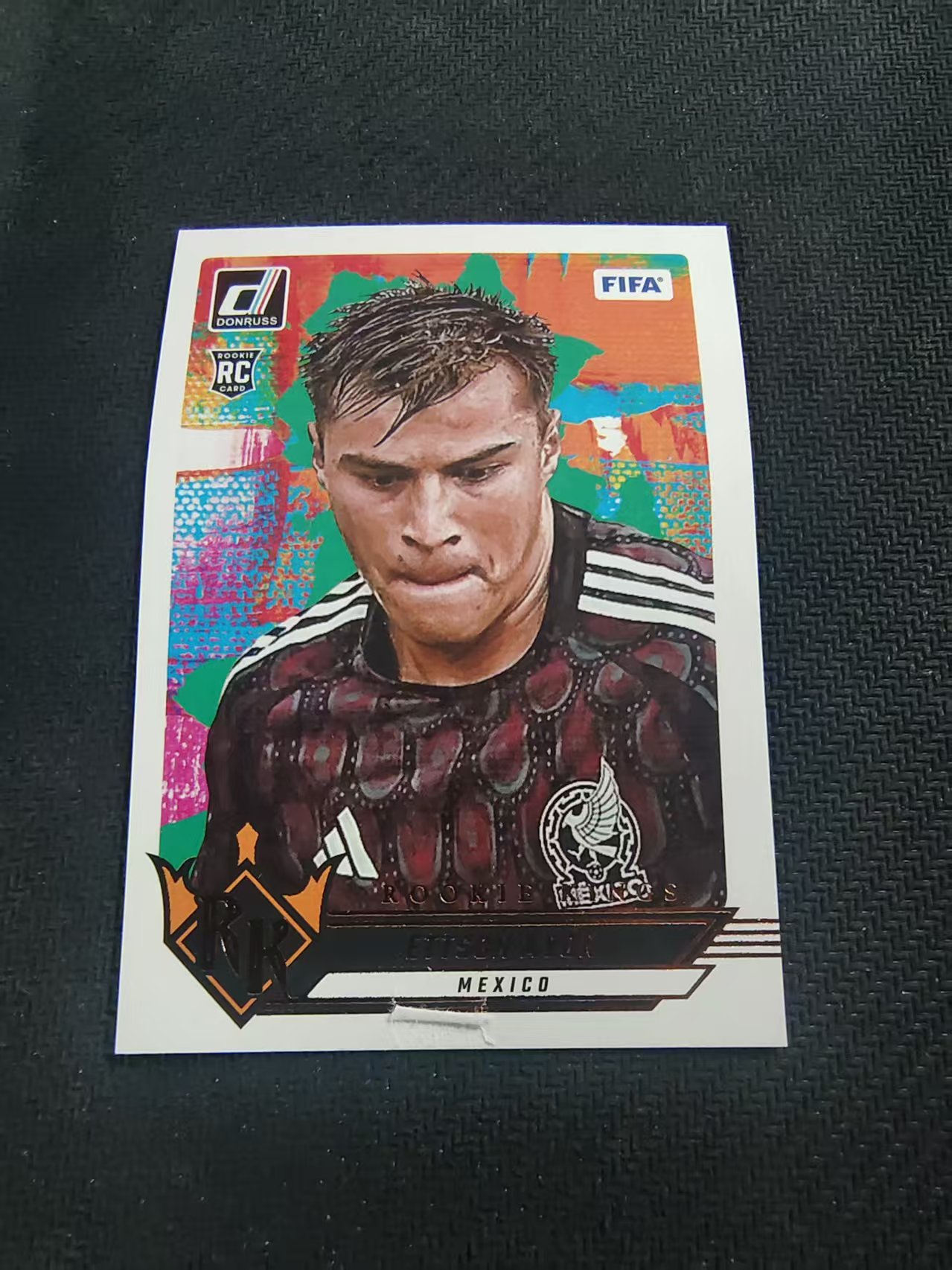 【可合并,不累计】2024-25 Panini Donruss Ettson Ayon RC 墨西哥 埃特森 安尤 新秀 油画特卡 FIFA杜蕾斯 划痕 边角瑕疵 #2