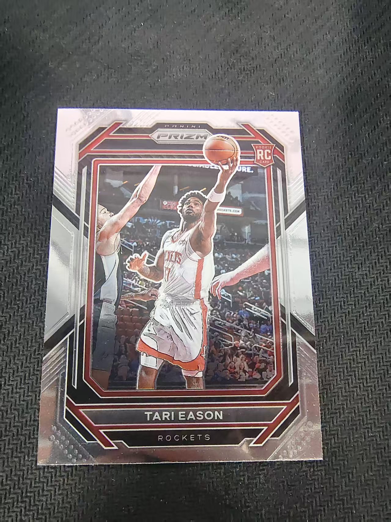 【可合并,不累计】2022-23 Panini Prizm Tari Eason RC PZ 火箭七子 新星 塔里 伊森 新秀 RC PZ 划痕 边角微瑕 介意勿拍 #258