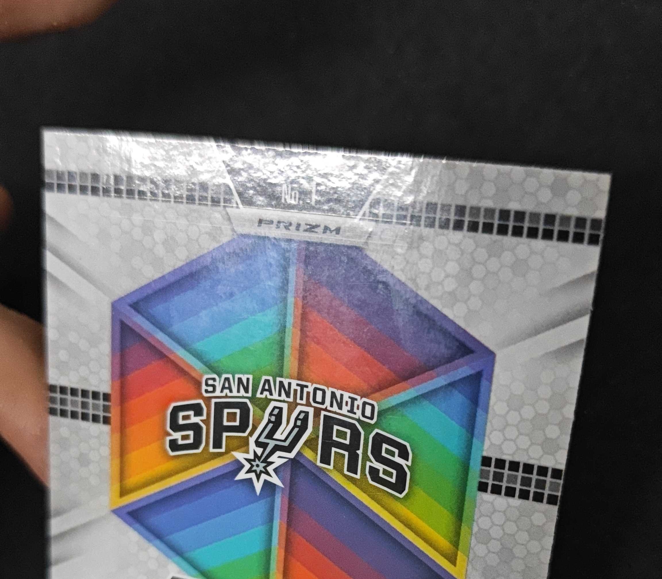 2022-23 Panini Mosaic Jeremy Sochan RC 【SC拍卖】马赛克 新秀 马刺 索汉 介绍特卡 马赛克折 瑕疵如图收藏必备(lilahk)