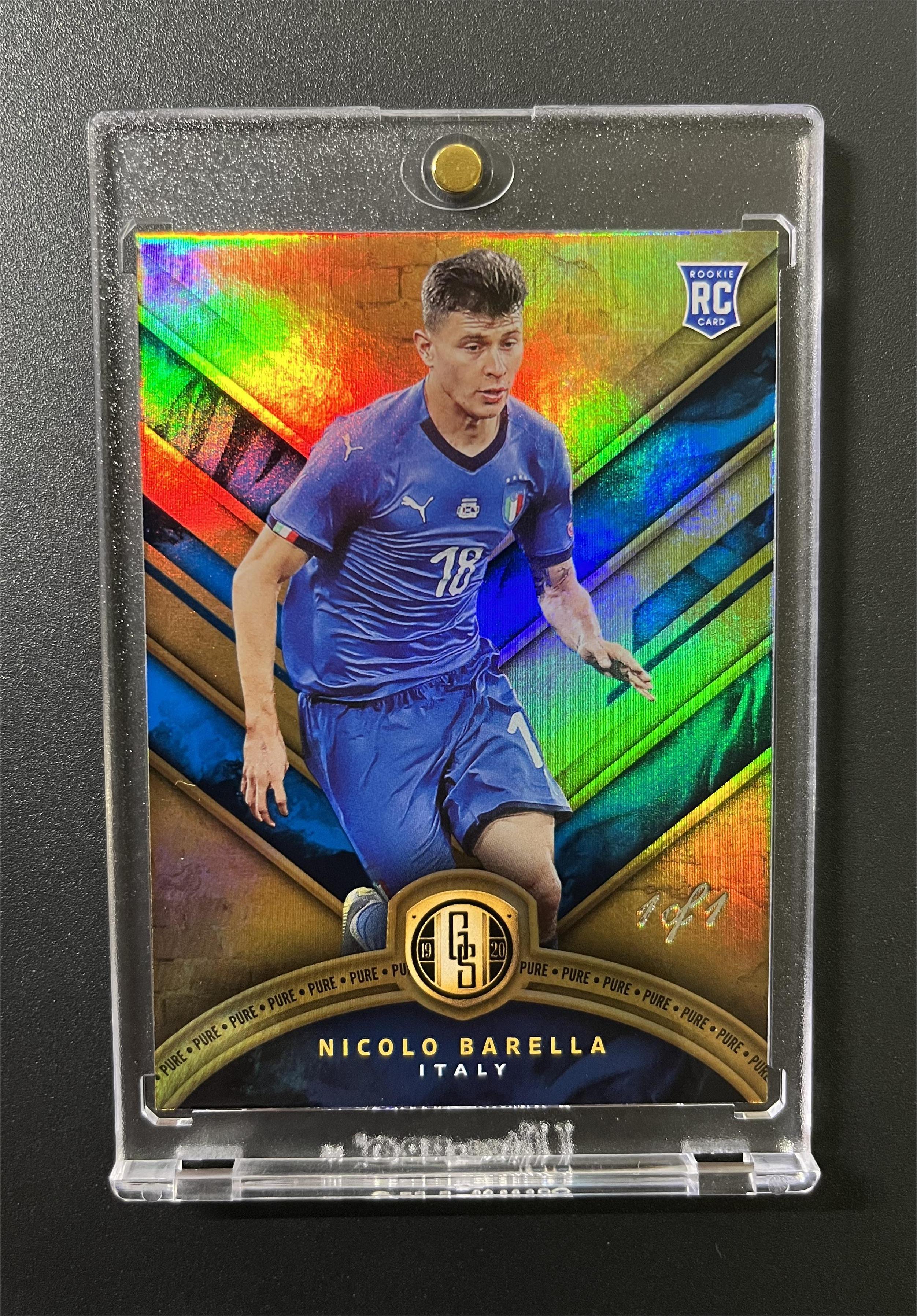 201920 Panini Gold Standard Nicolo Barella RC 足球 金砖 意大利 国际米兰 国米核心 能量小子