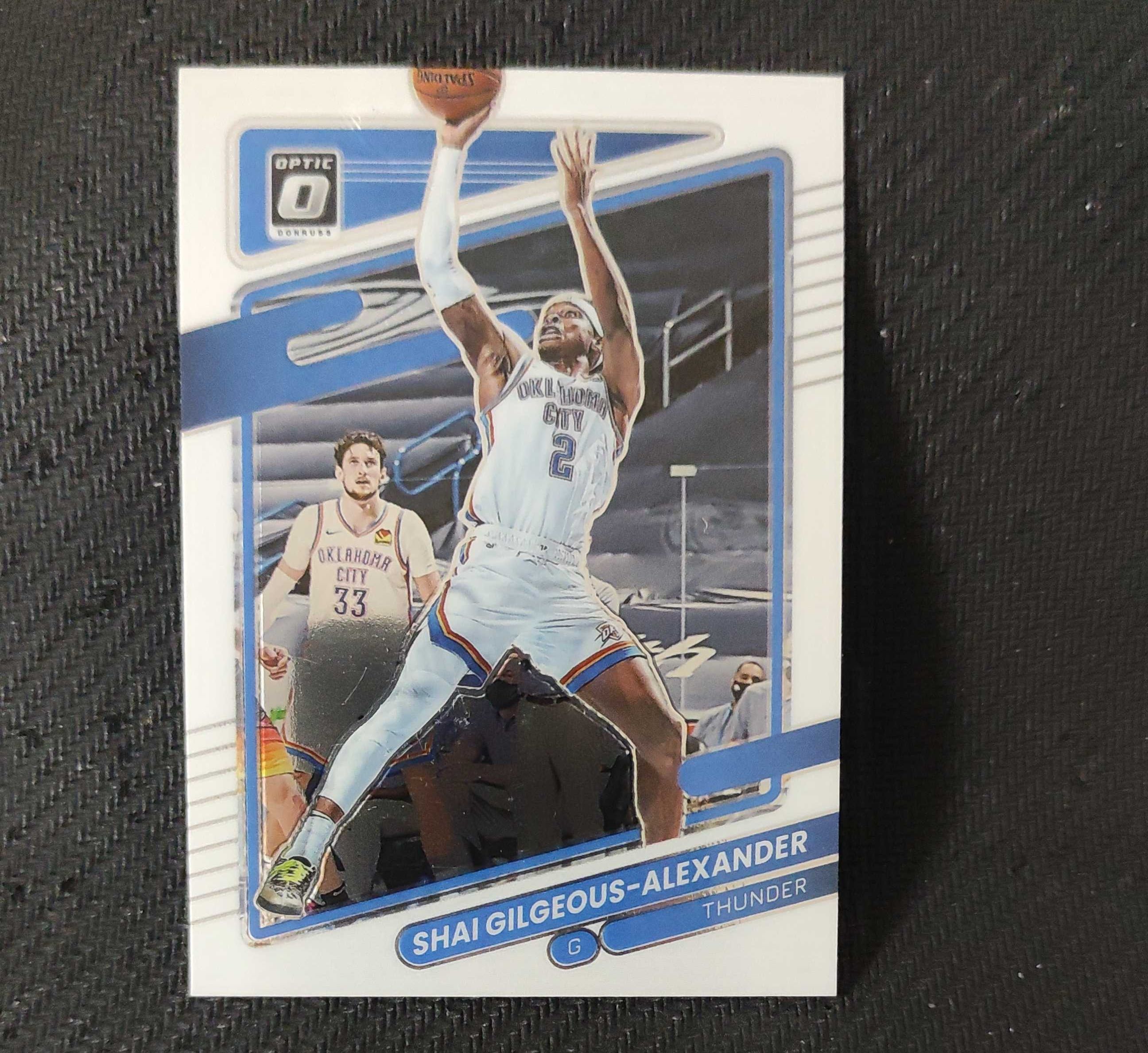 2021-22 Panini Optic Shai Gilgeous-Alexander 谢伊 吉尔杰斯 亚历山大 雷霆队 收藏必备 可累计 收卡
