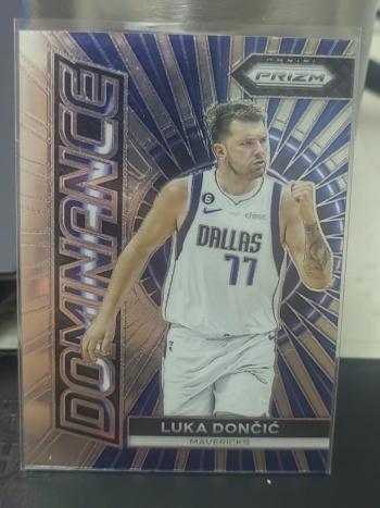 2023-24 Panini Prizm Luka Doncic PZ 东契奇 独行侠 无畏特卡 篮 白边白角 不保卡品 卡品如图