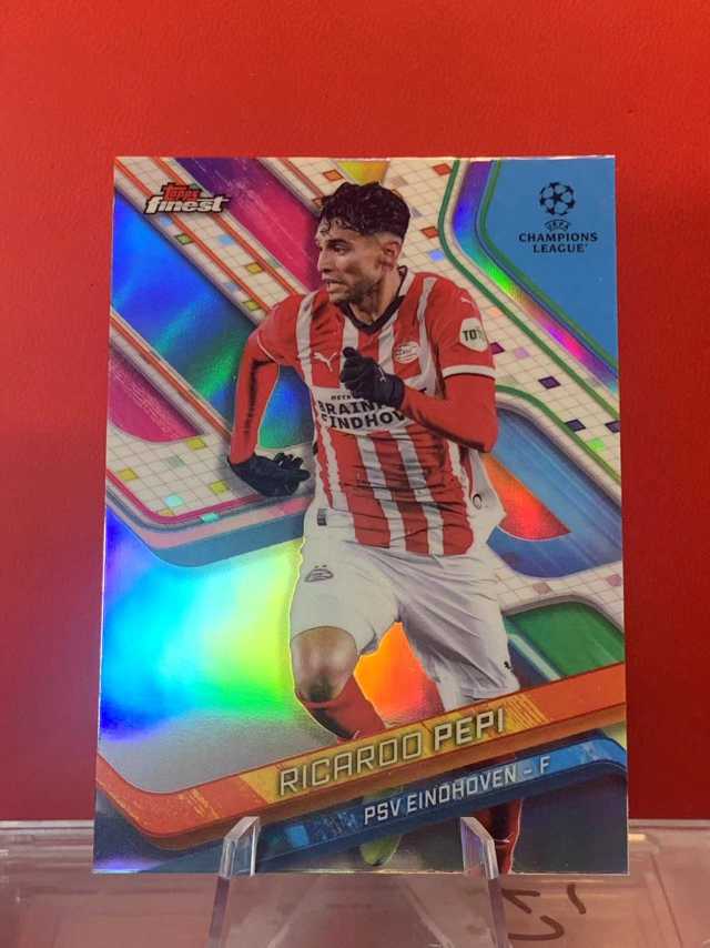 （老末精品代拍)2025 Topps Finest Ricardo Pepi 埃因霍温 美国 里卡多 佩皮  欧战 银折 顺丰空运 免费代拍不保卡品 E11