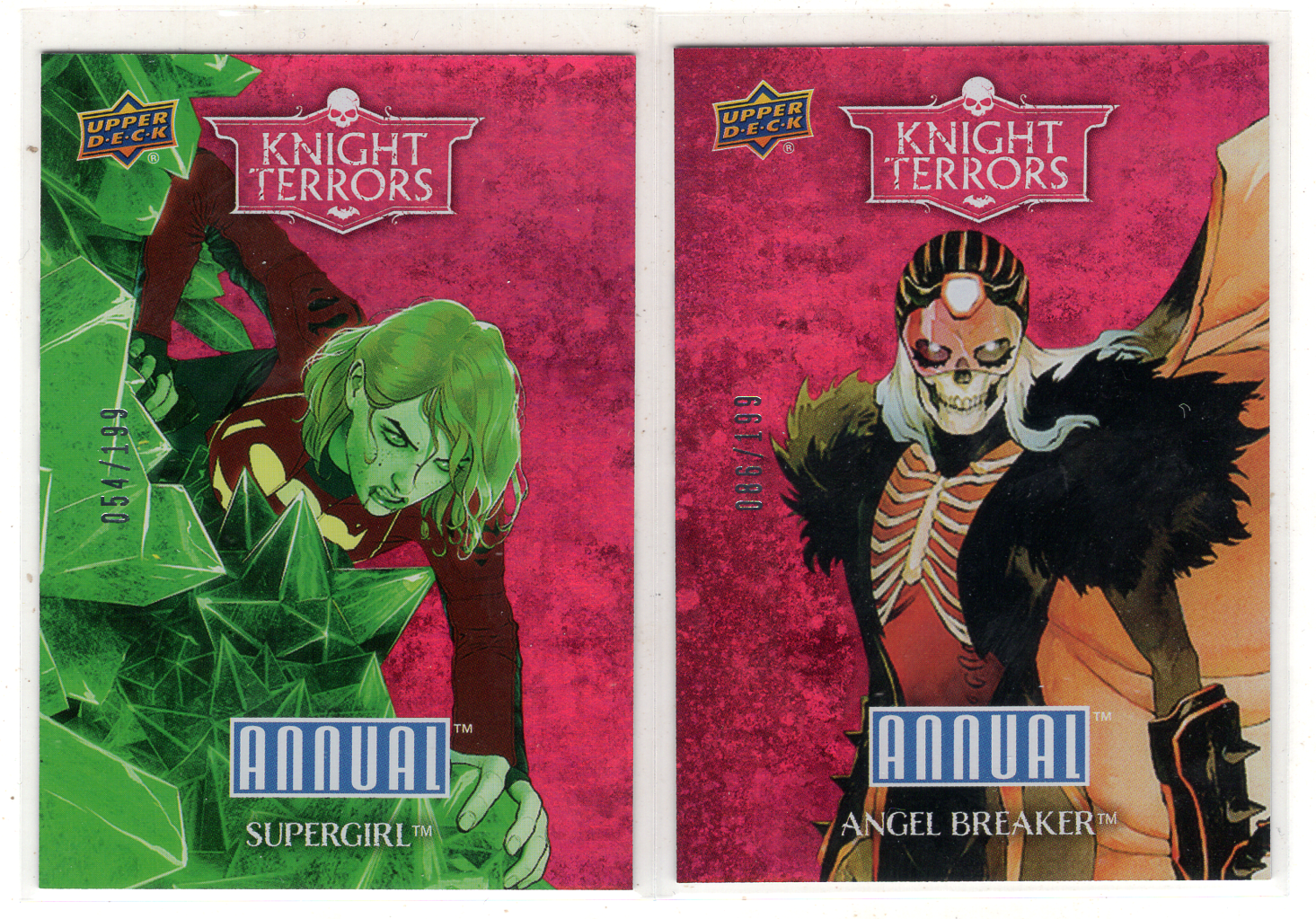 【来拆波卡】2024 Upper Deck Annual 年鉴 Supergirl Angel Breaker 女超人 天使破灭者 特卡 红折 199编 zhang