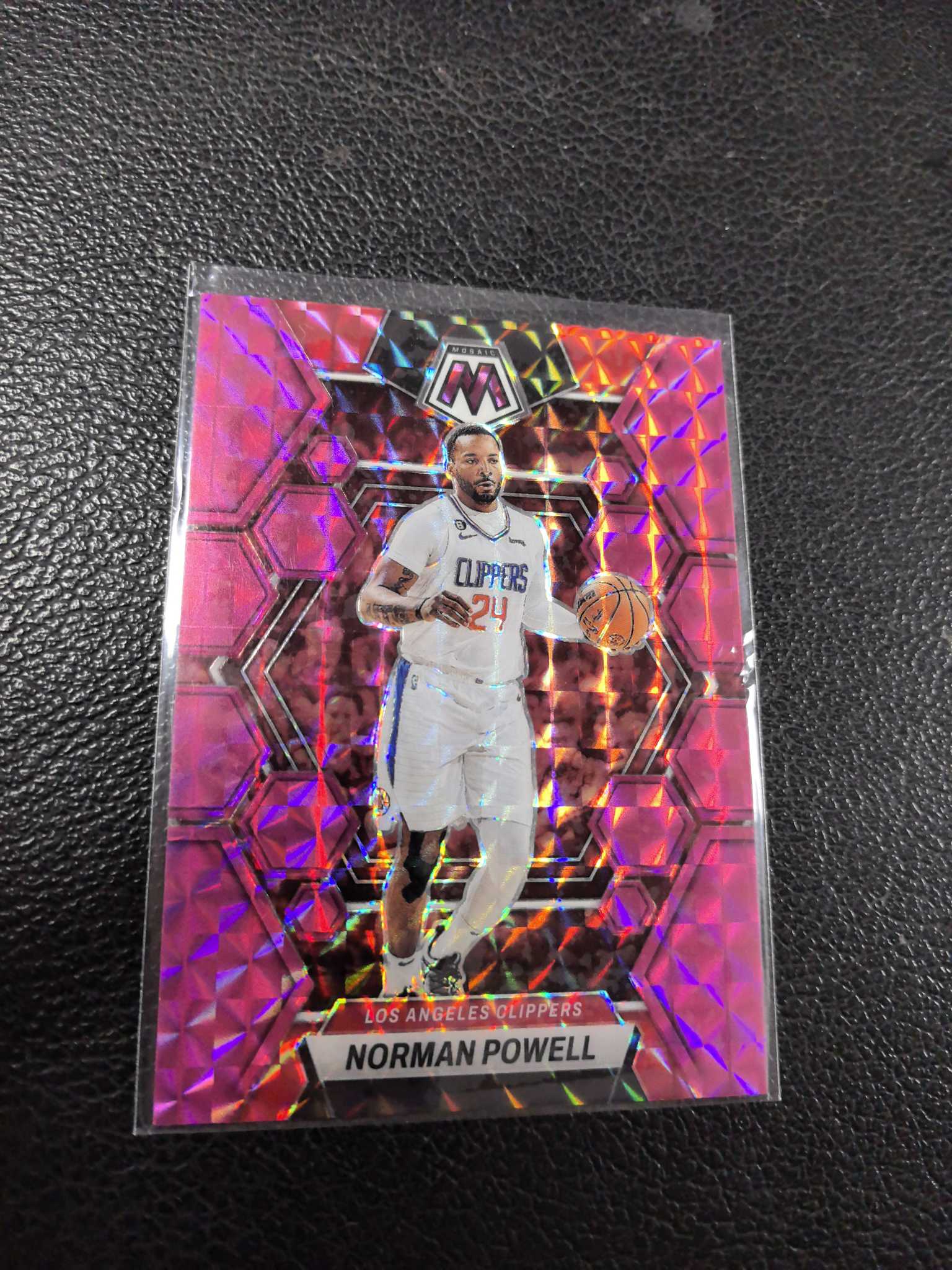 2024-25 诺曼 鲍威尔 powell 149编 马赛克 粉折 10-8